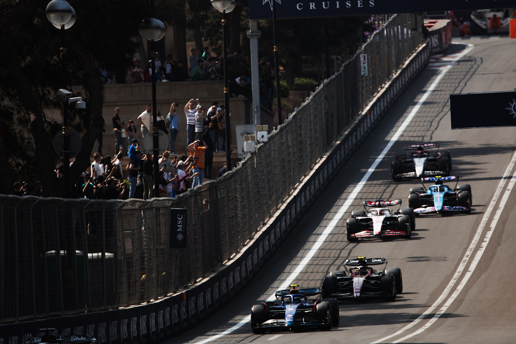 Motor Racing Formula One World Championship Azerbaijan Grand Prix Race Day Baku, Azerbaijan