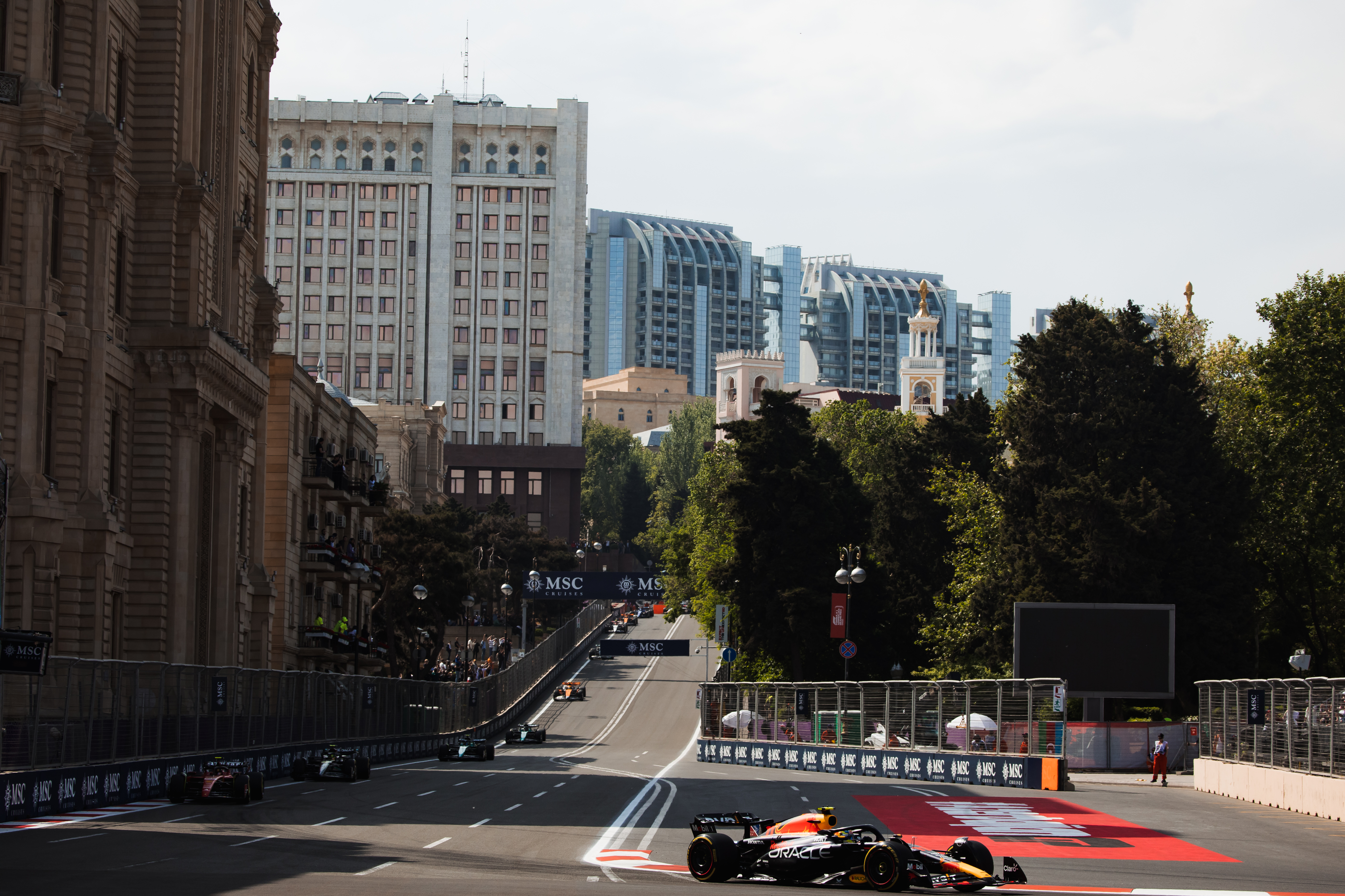 Motor Racing Formula One World Championship Azerbaijan Grand Prix Race Day Baku, Azerbaijan