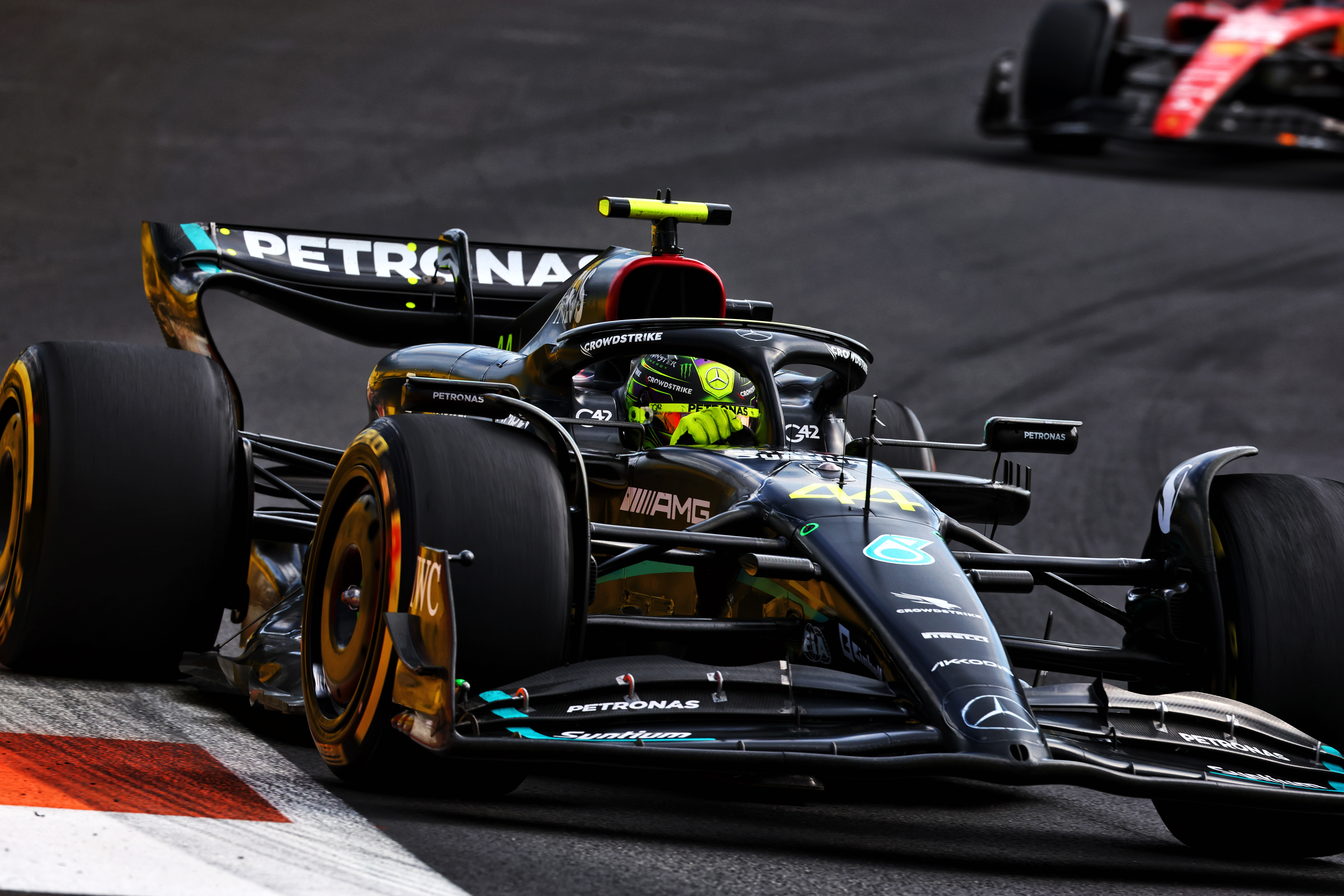 Mercedes-AMG will run black F1 cars this season