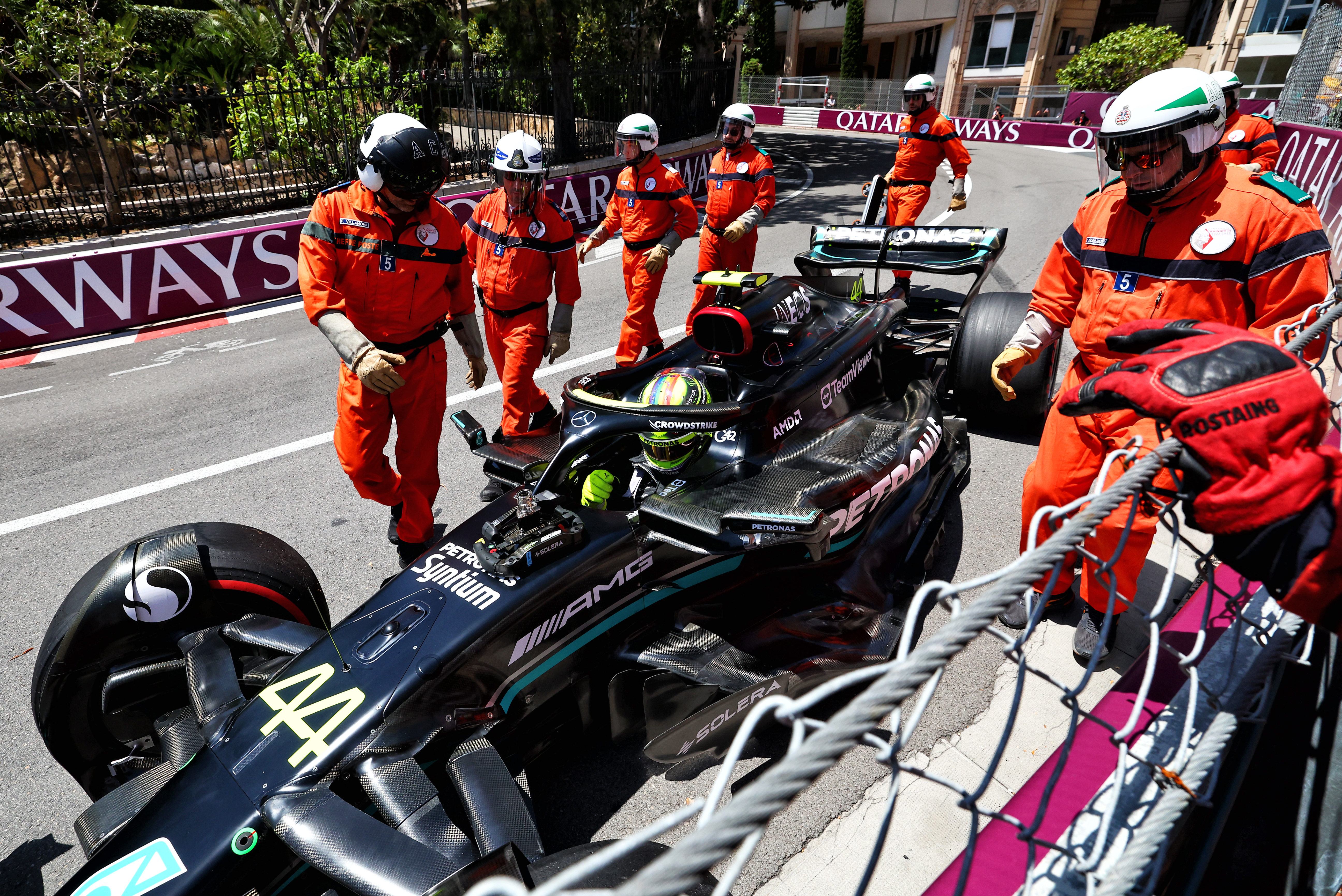 Motor Racing Formula One World Championship Monaco Grand Prix Qualifying Day Monte Carlo, Monaco