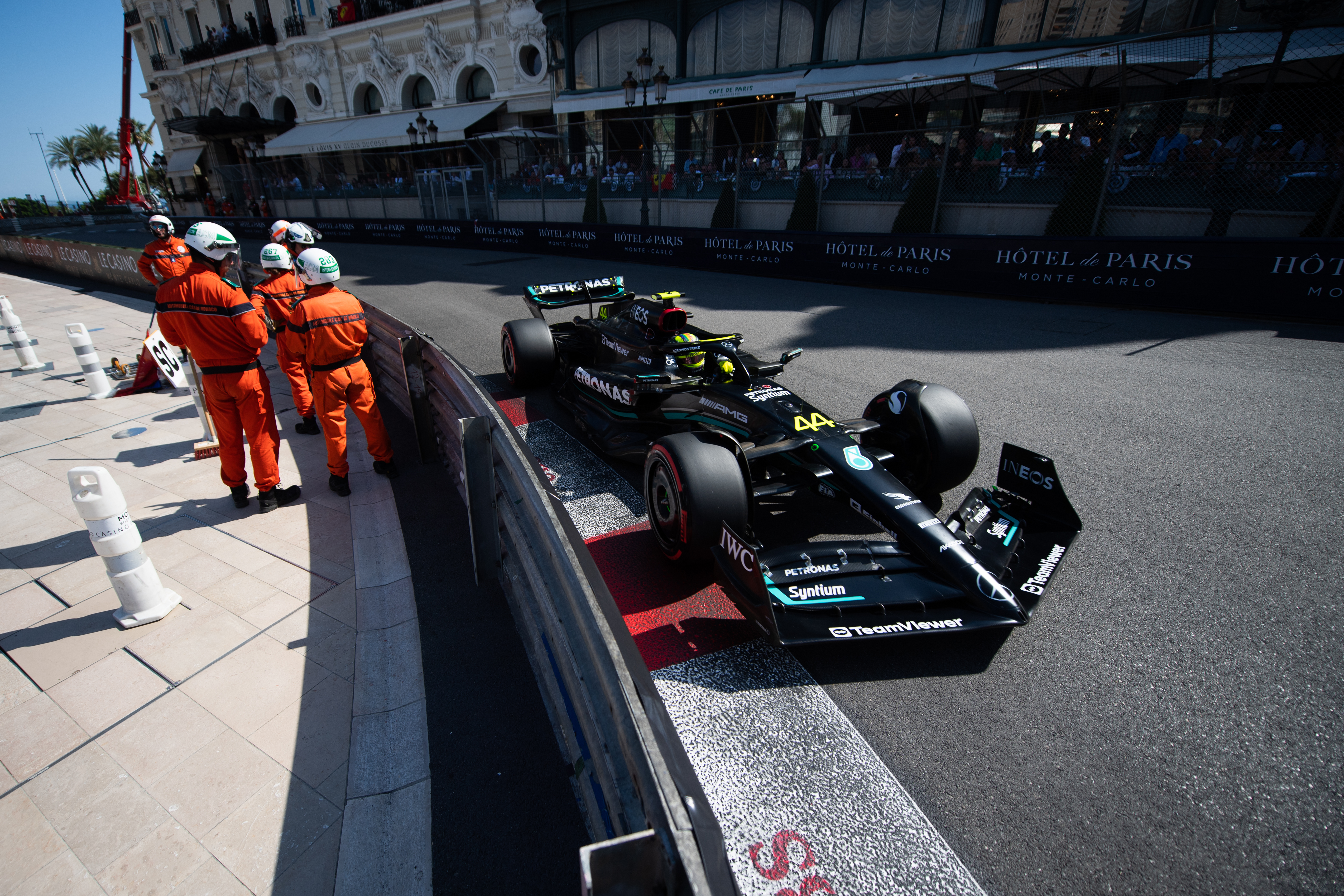 Motor Racing Formula One World Championship Monaco Grand Prix Qualifying Day Monte Carlo, Monaco