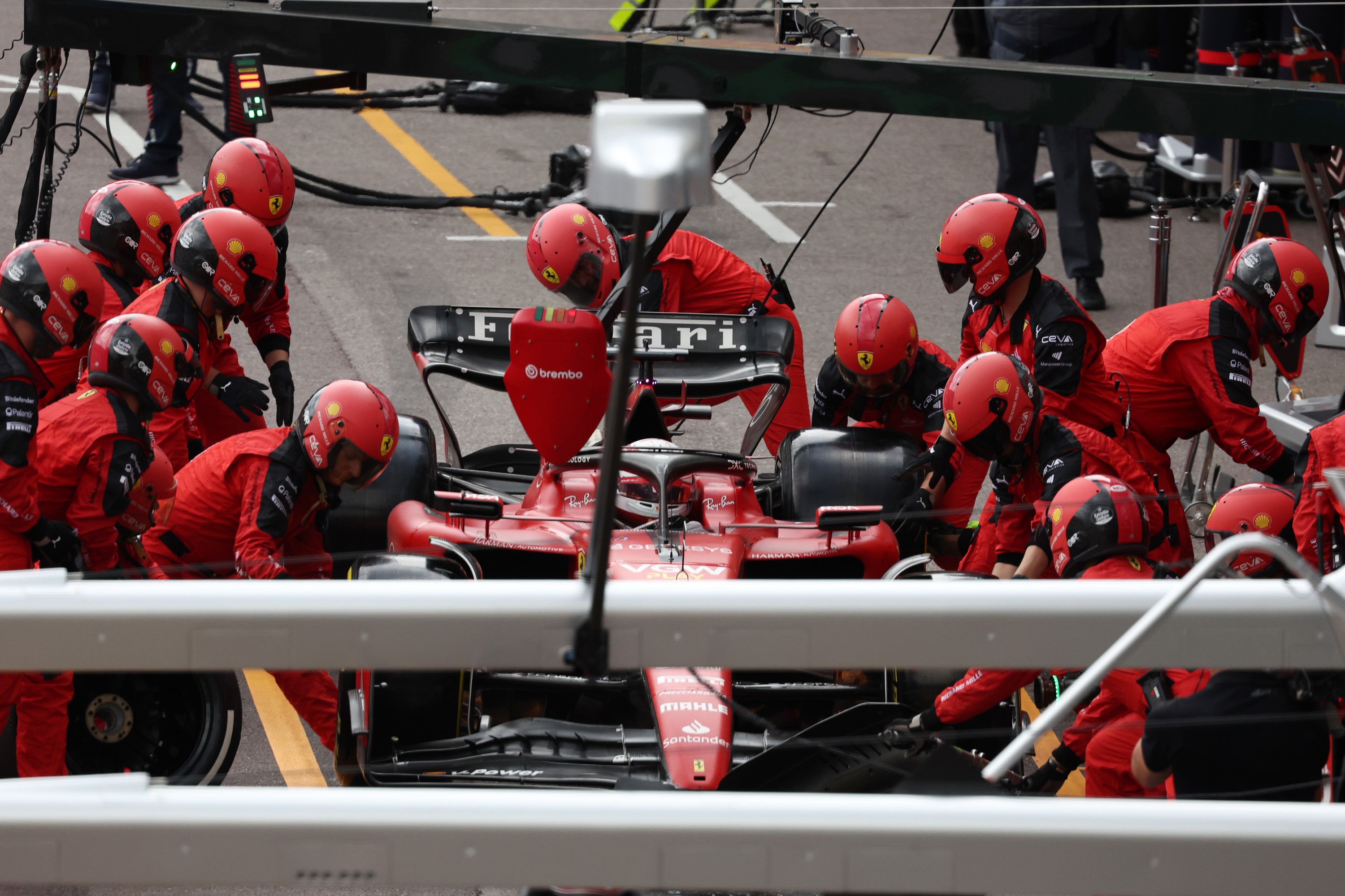 Charles Leclerc Ferrari F1 Monaco GP