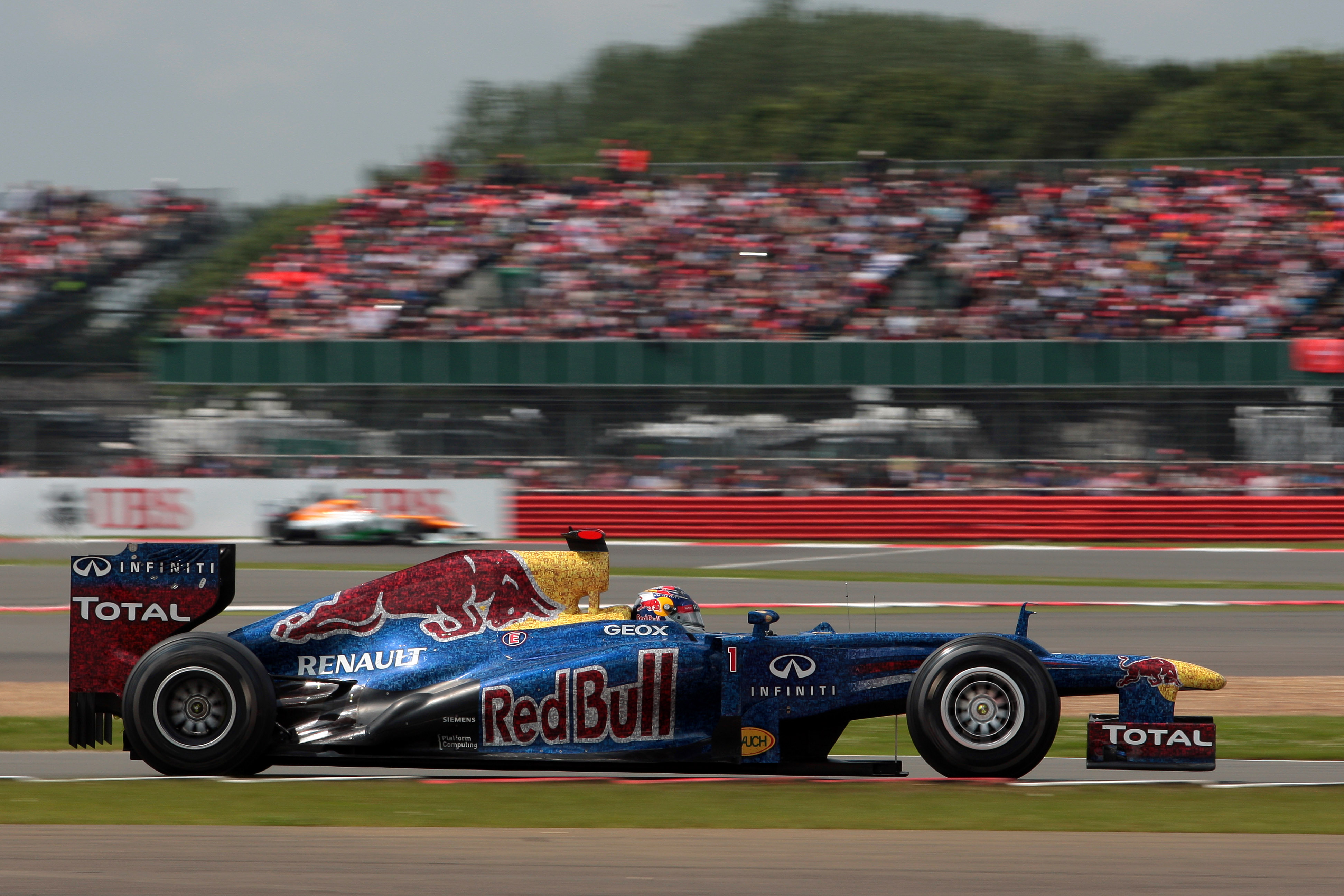 Motor Racing Formula One World Championship British Grand Prix Race Day Silverstone, England