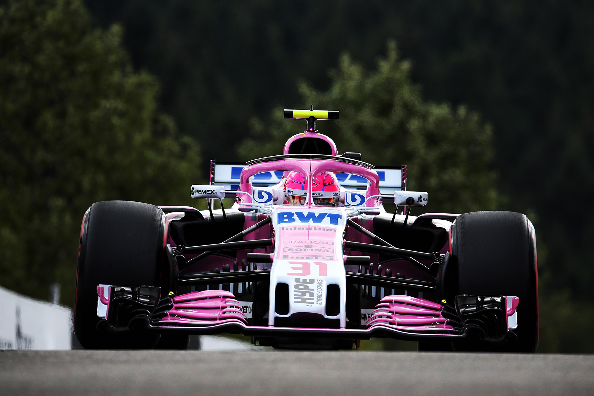 Motor Racing Formula One World Championship Belgian Grand Prix Practice Day Spa Francorchamps, Belgium