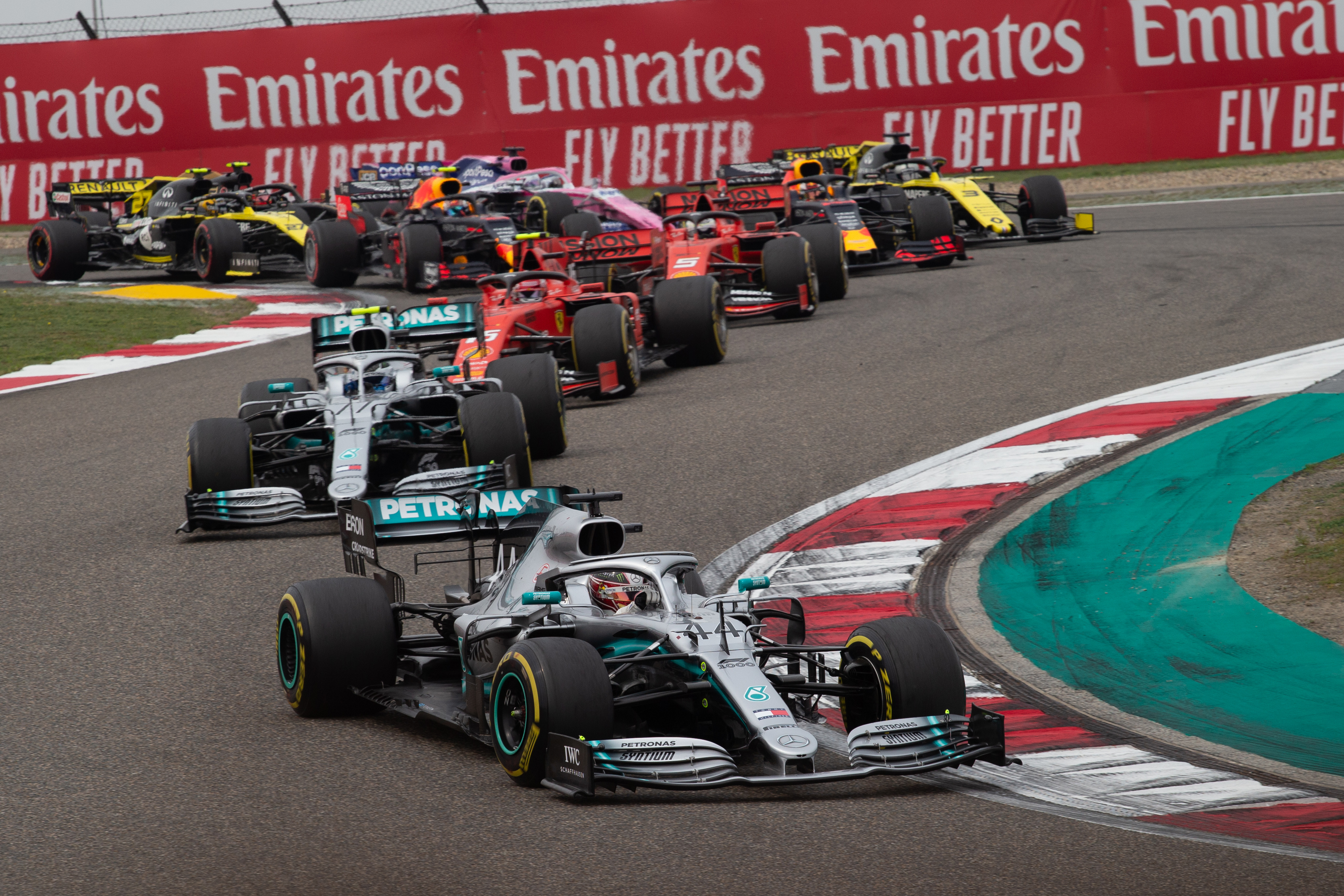 Motor Racing Formula One World Championship Chinese Grand Prix Race Day Shanghai, China