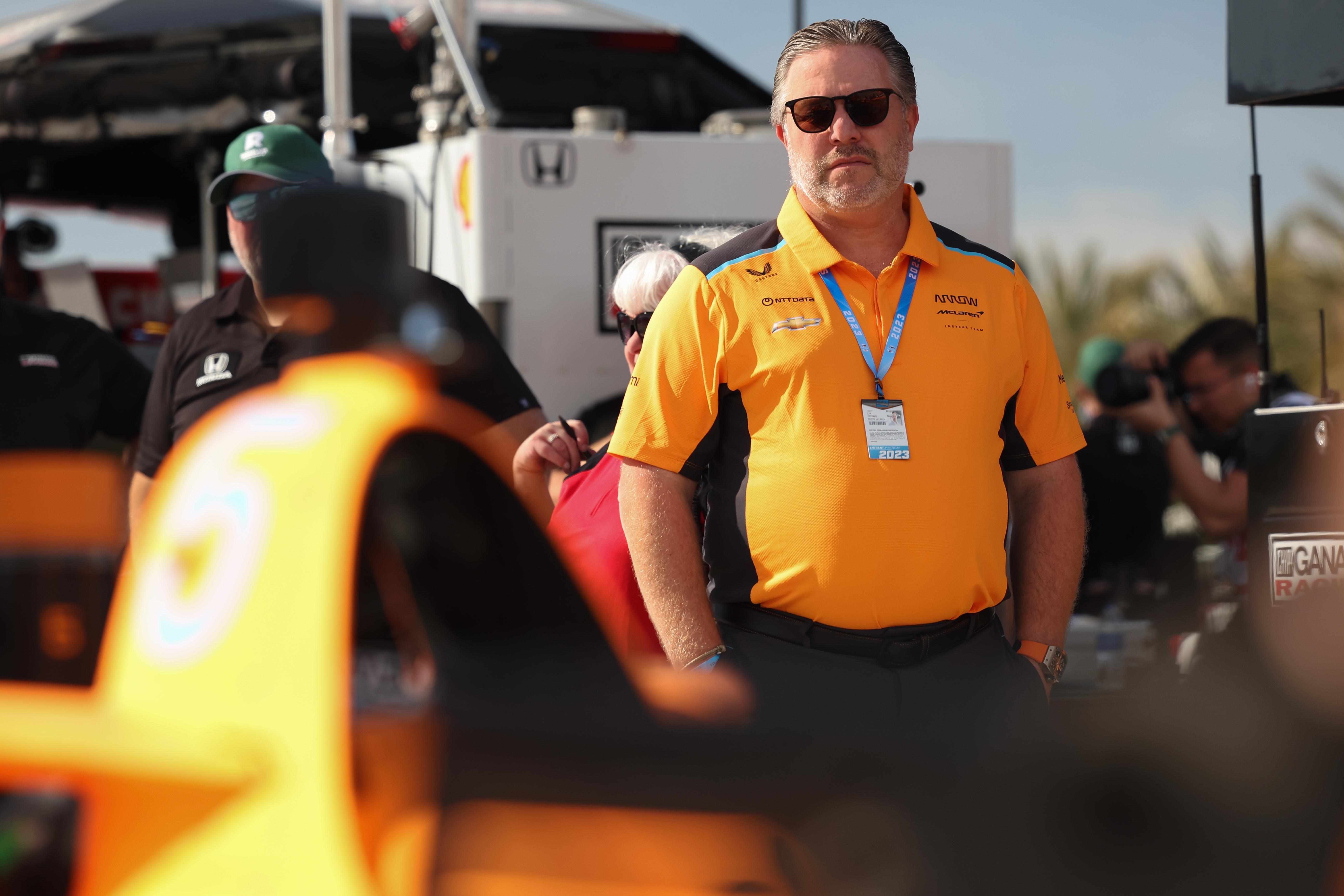 Zak Brown McLaren IndyCar