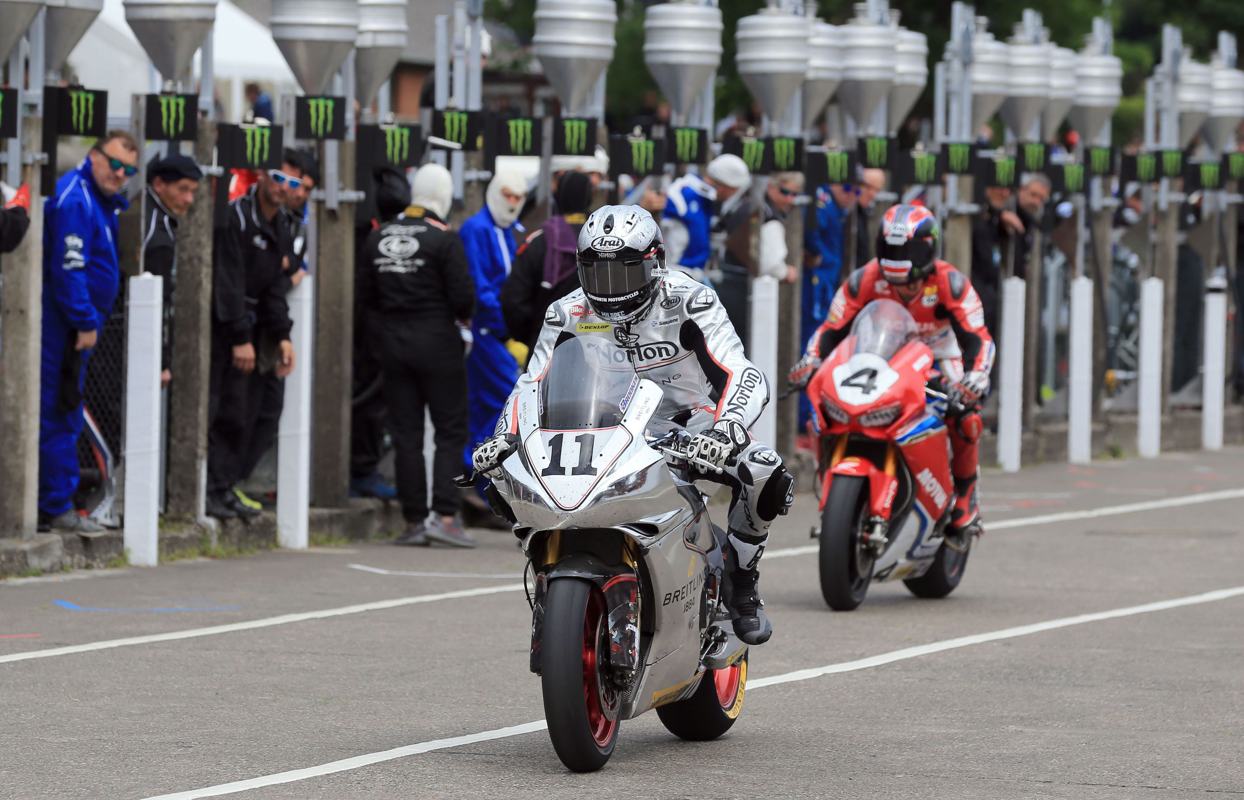 Josh Brookes Ian Hutchinson Isle of Man TT