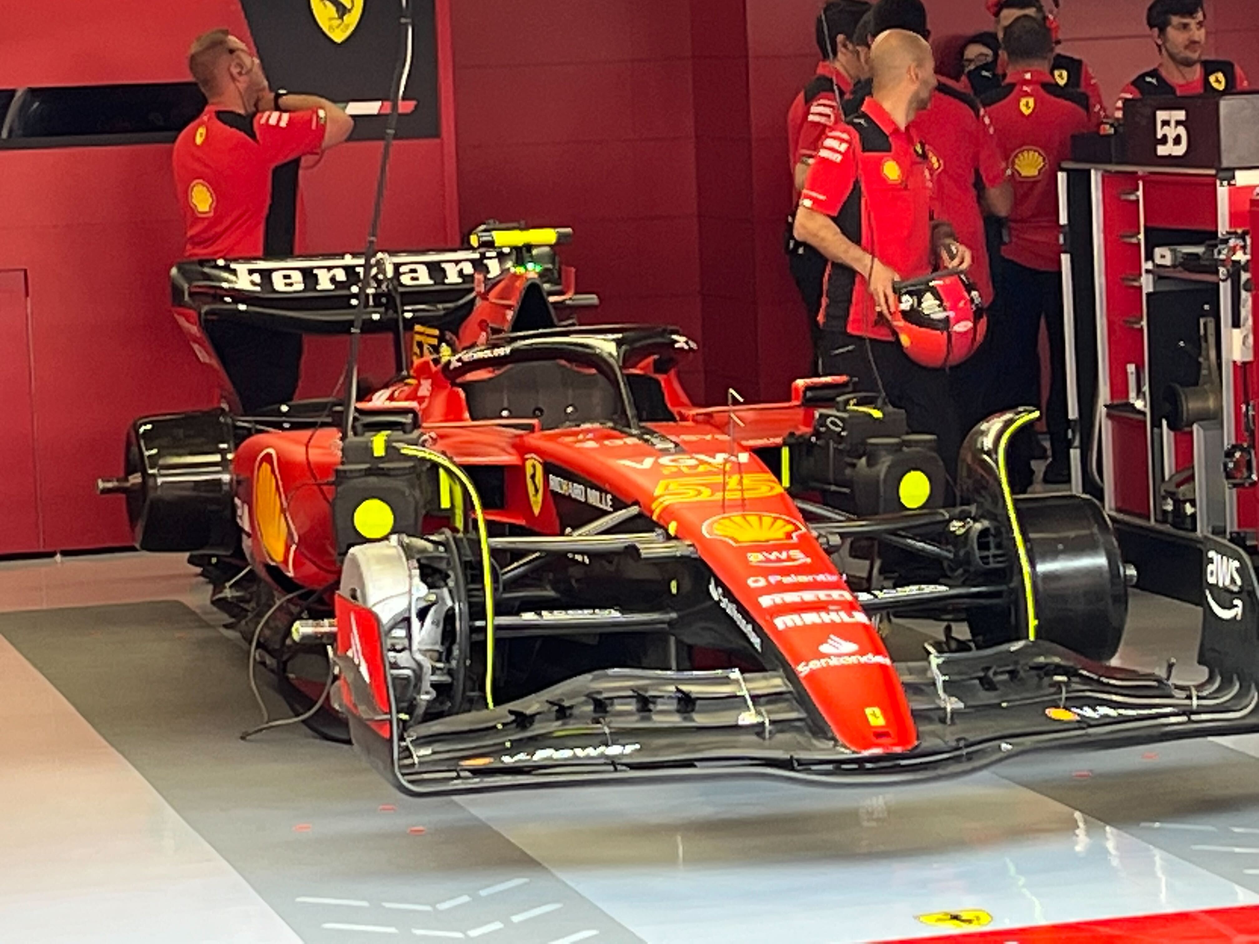 Ferrari introduces their SF-23 to the world ahead of the 2023 F1 season 