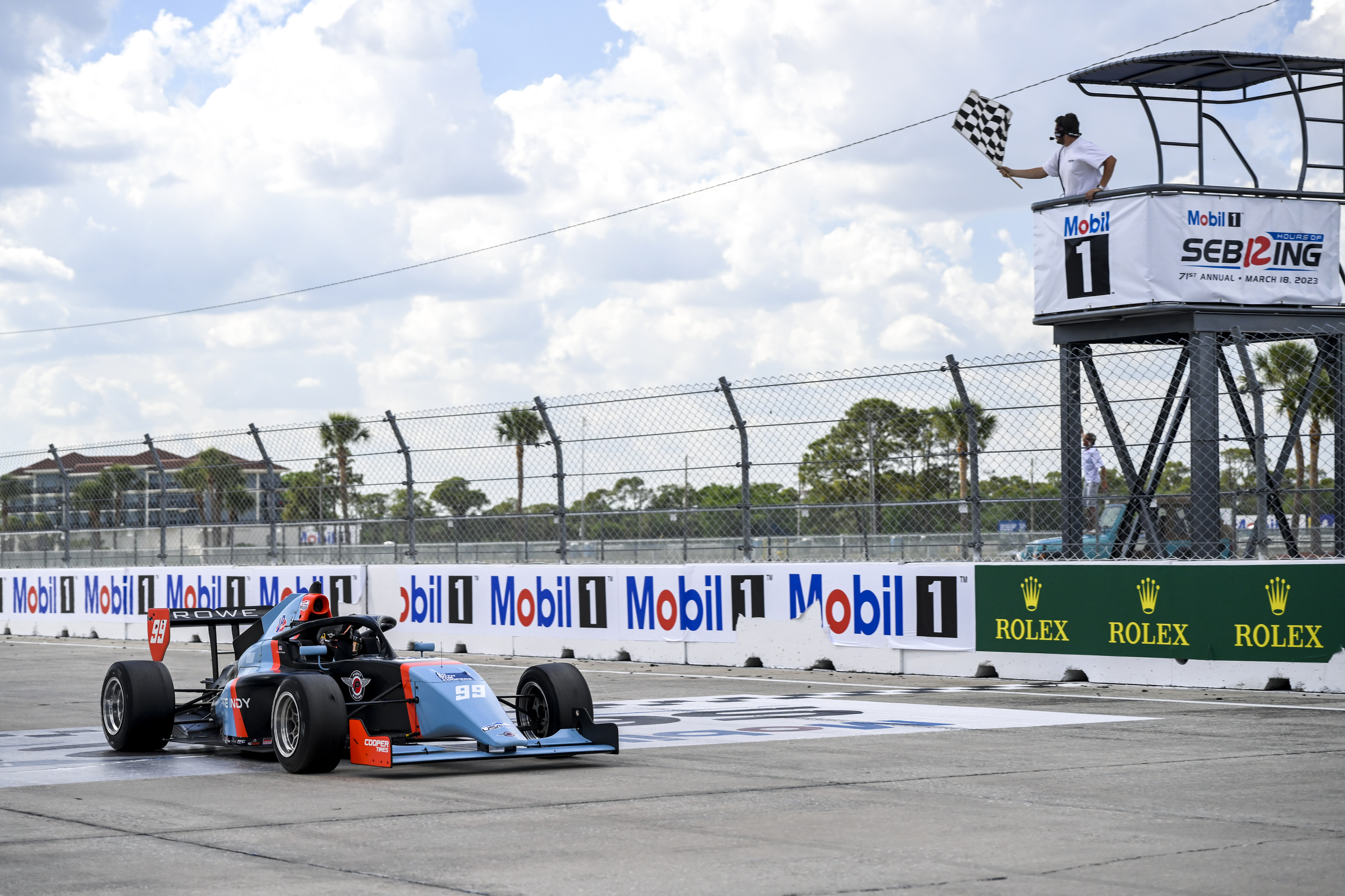 Myles Rowe 2023 Usf Pro 2000 Win At Sebring