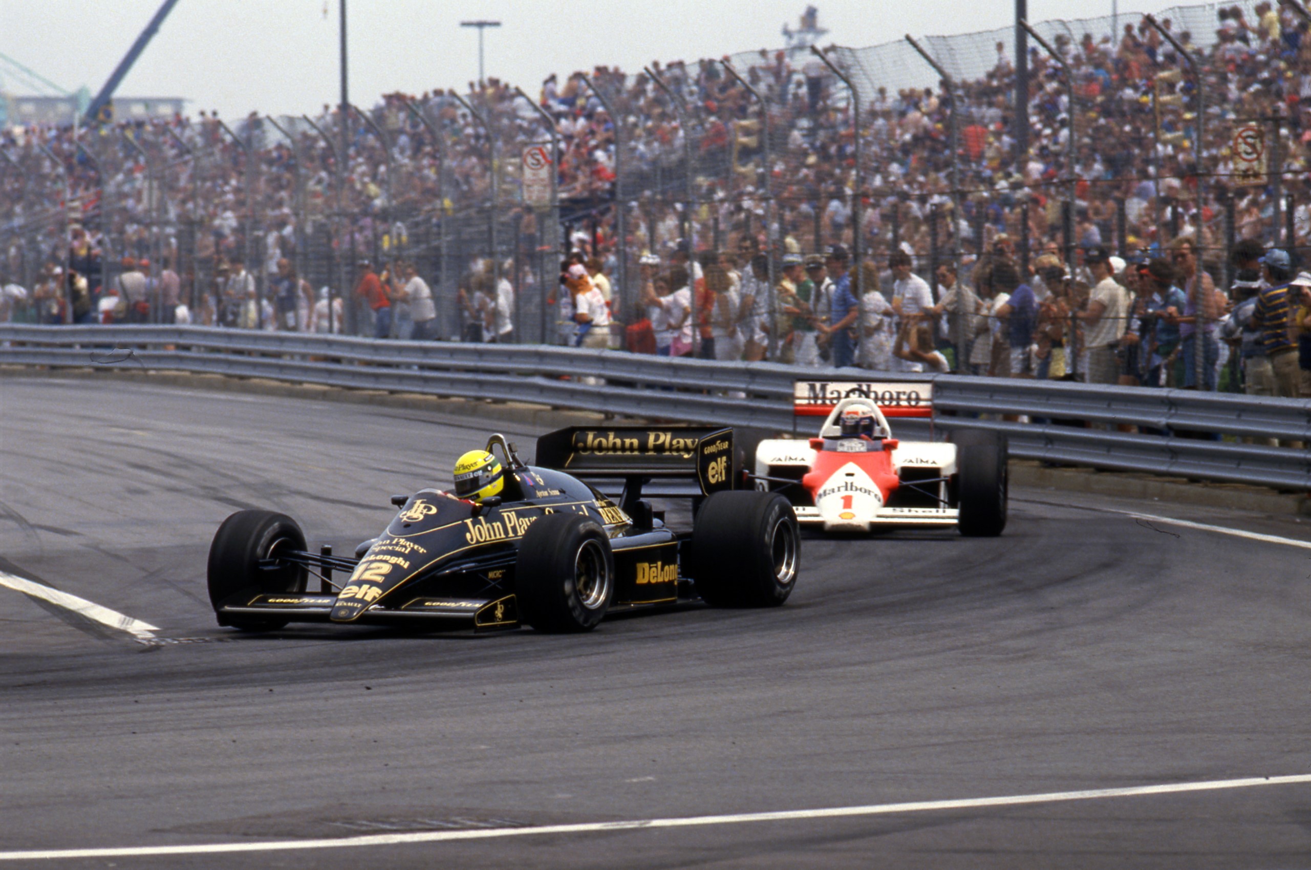 Ayrton Senna Lotus F1 Detroit GP
