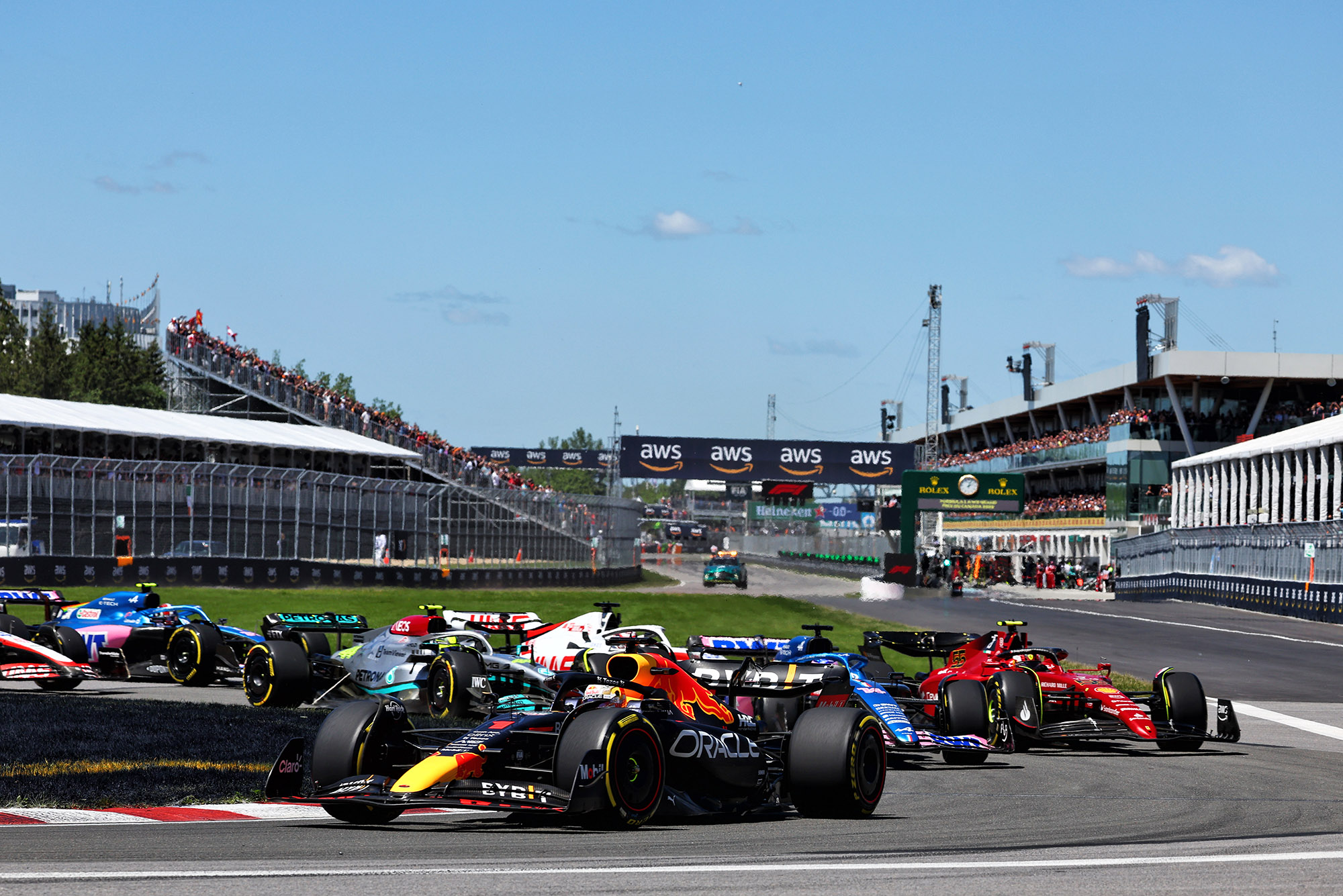 Motor Racing Formula One World Championship Canadian Grand Prix Race Day Montreal, Canada