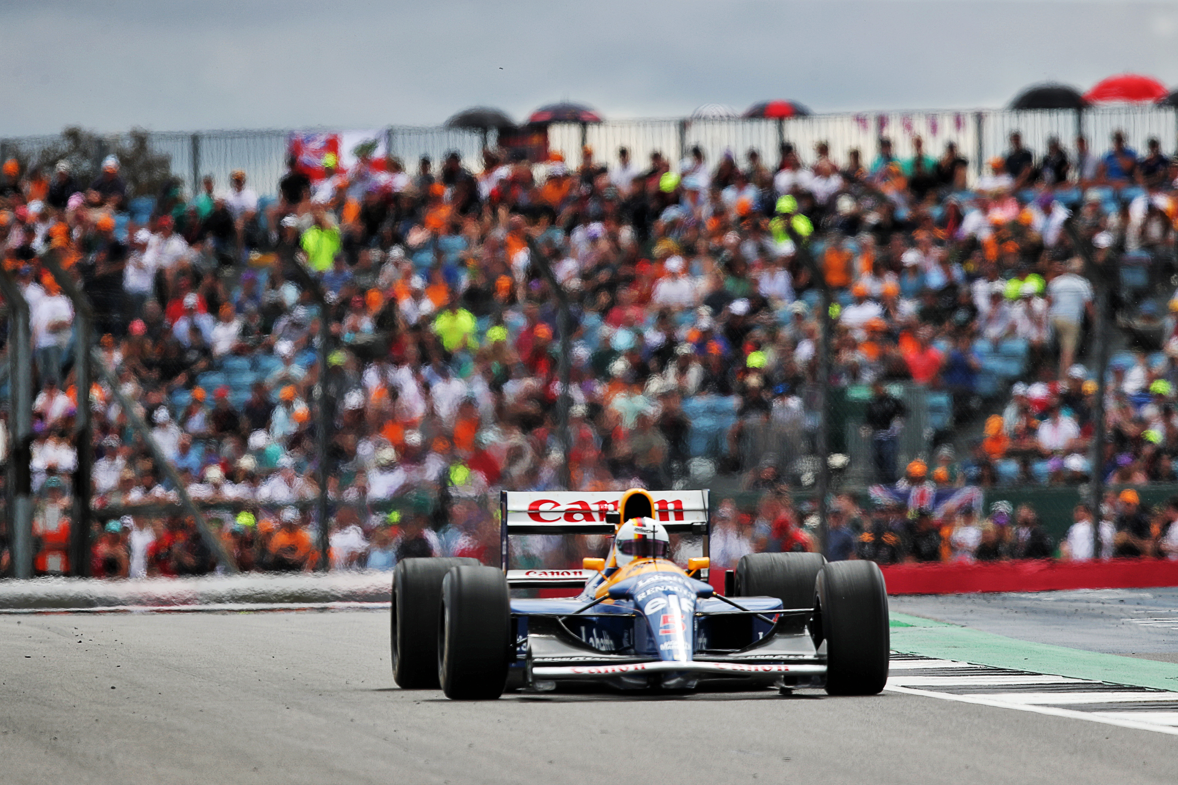 Motor Racing Formula One World Championship British Grand Prix Race Day Silverstone, England