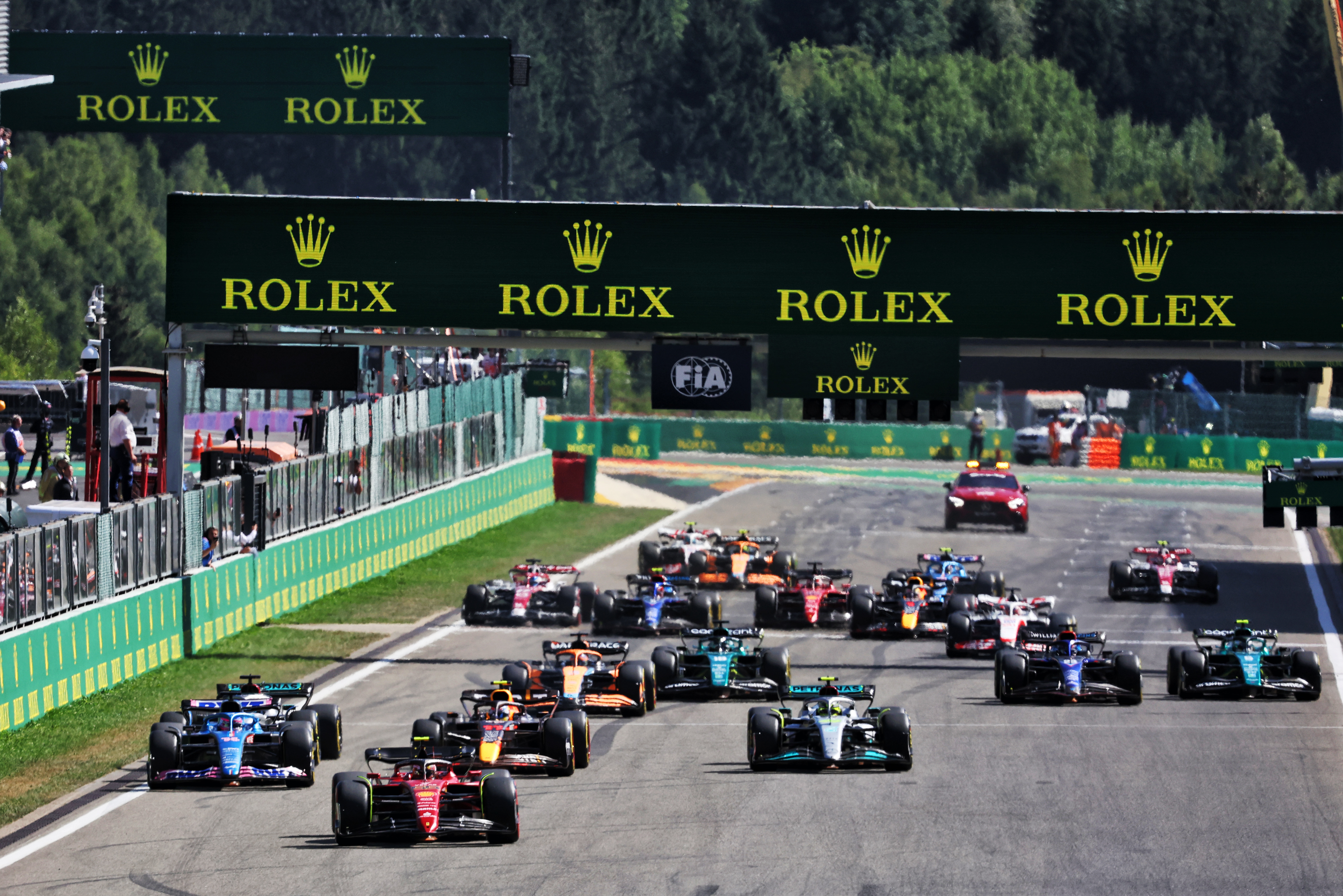 Motor Racing Formula One World Championship Belgian Grand Prix Race Day Spa Francorchamps, Belgium