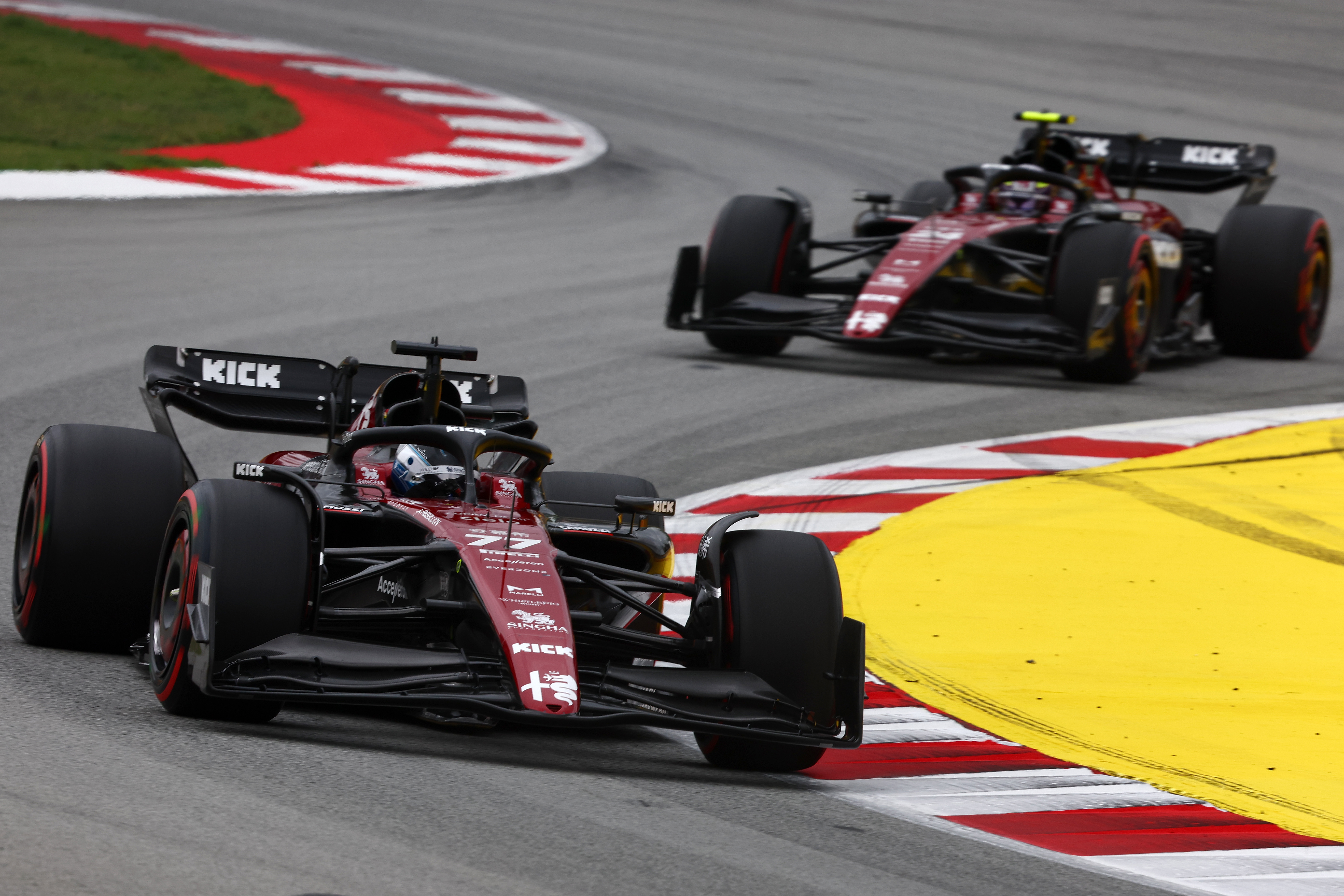 Motor Racing Formula One World Championship Spanish Grand Prix Qualifying Day Barcelona, Spain