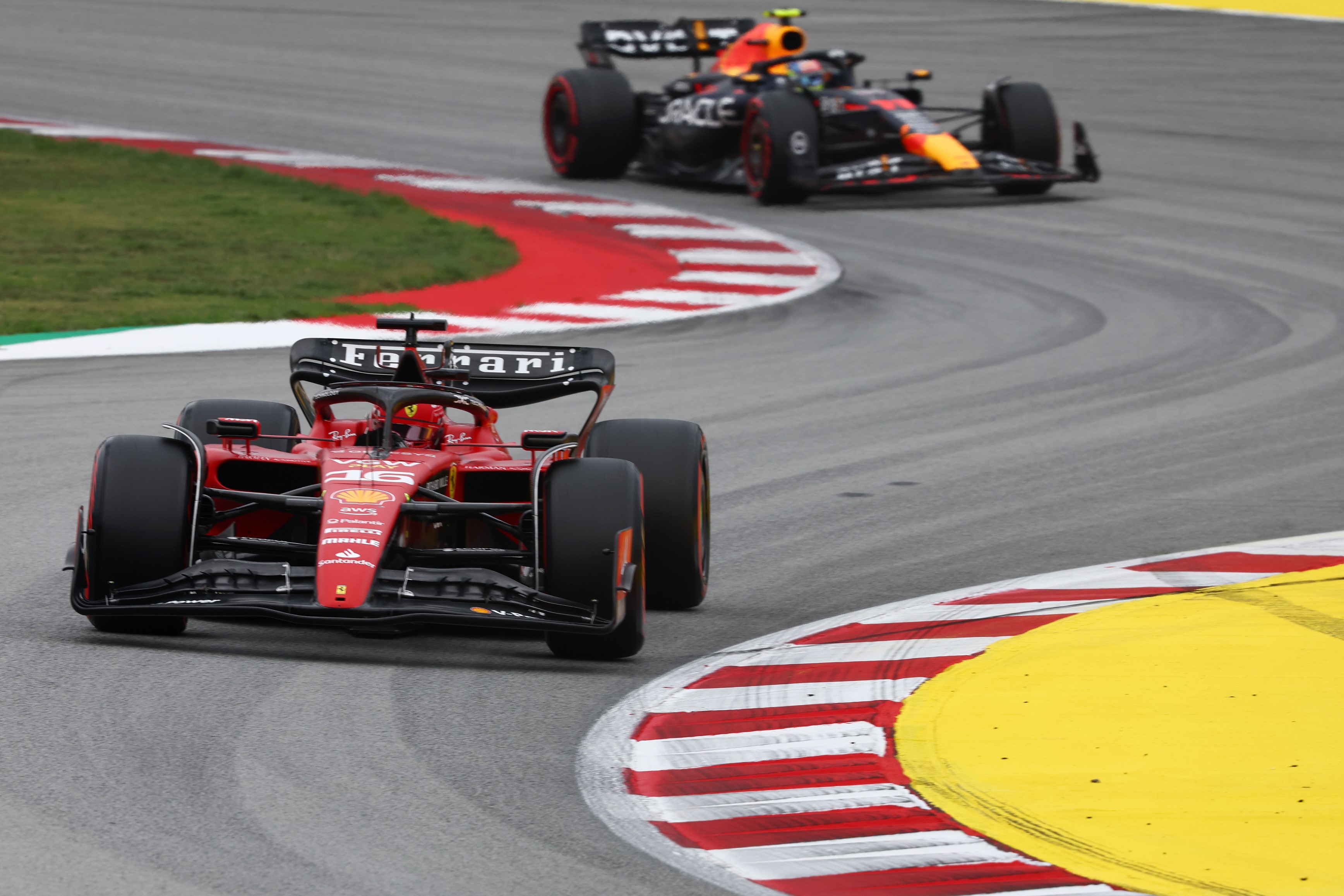 Charles Leclerc Ferrari F1 Spanish GP