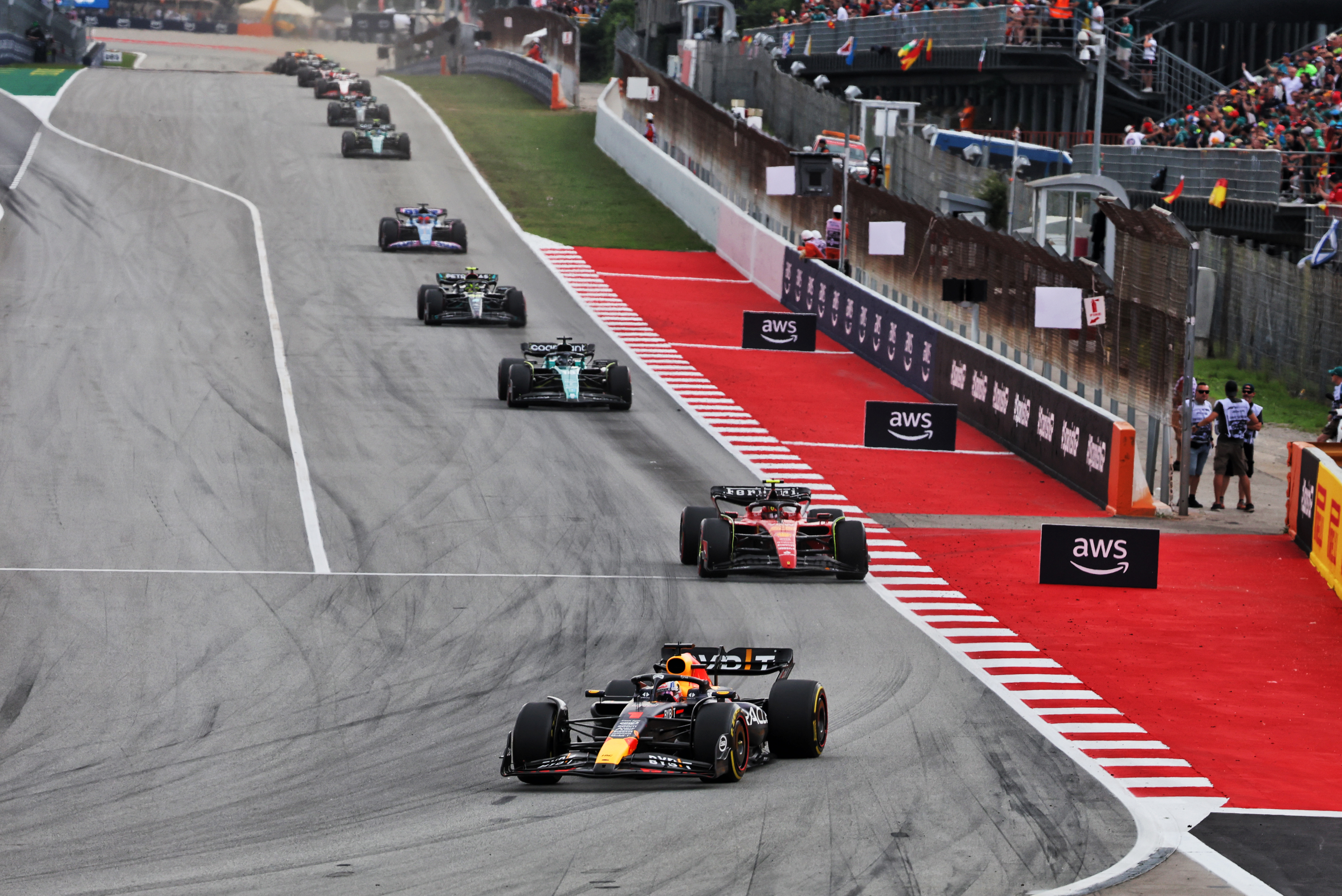 Motor Racing Formula One World Championship Spanish Grand Prix Race Day Barcelona, Spain