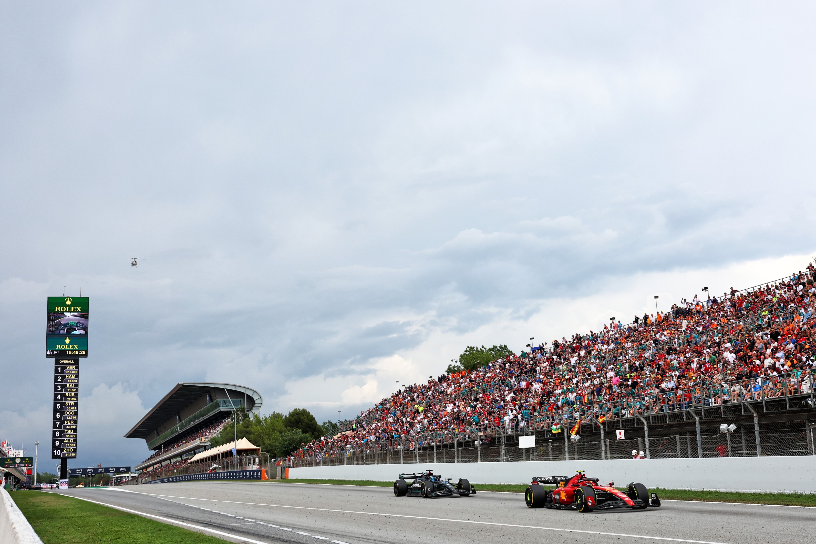 Carlos Sainz Ferrari F1 Spanish GP