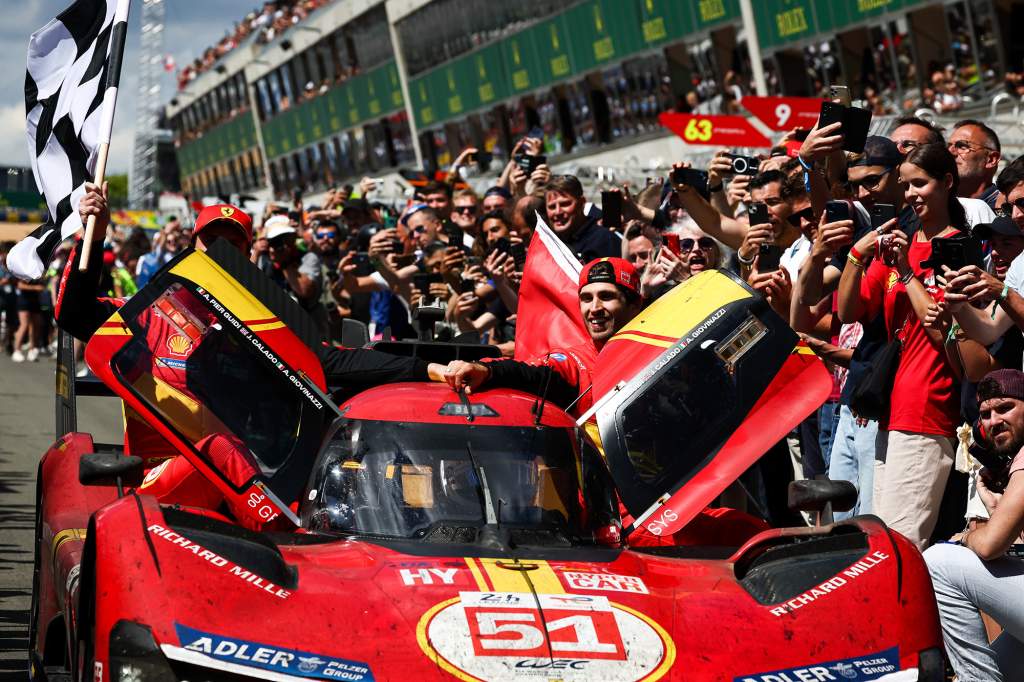 Ferrari wins Le Mans 24 Hours on its topclass comeback The Race