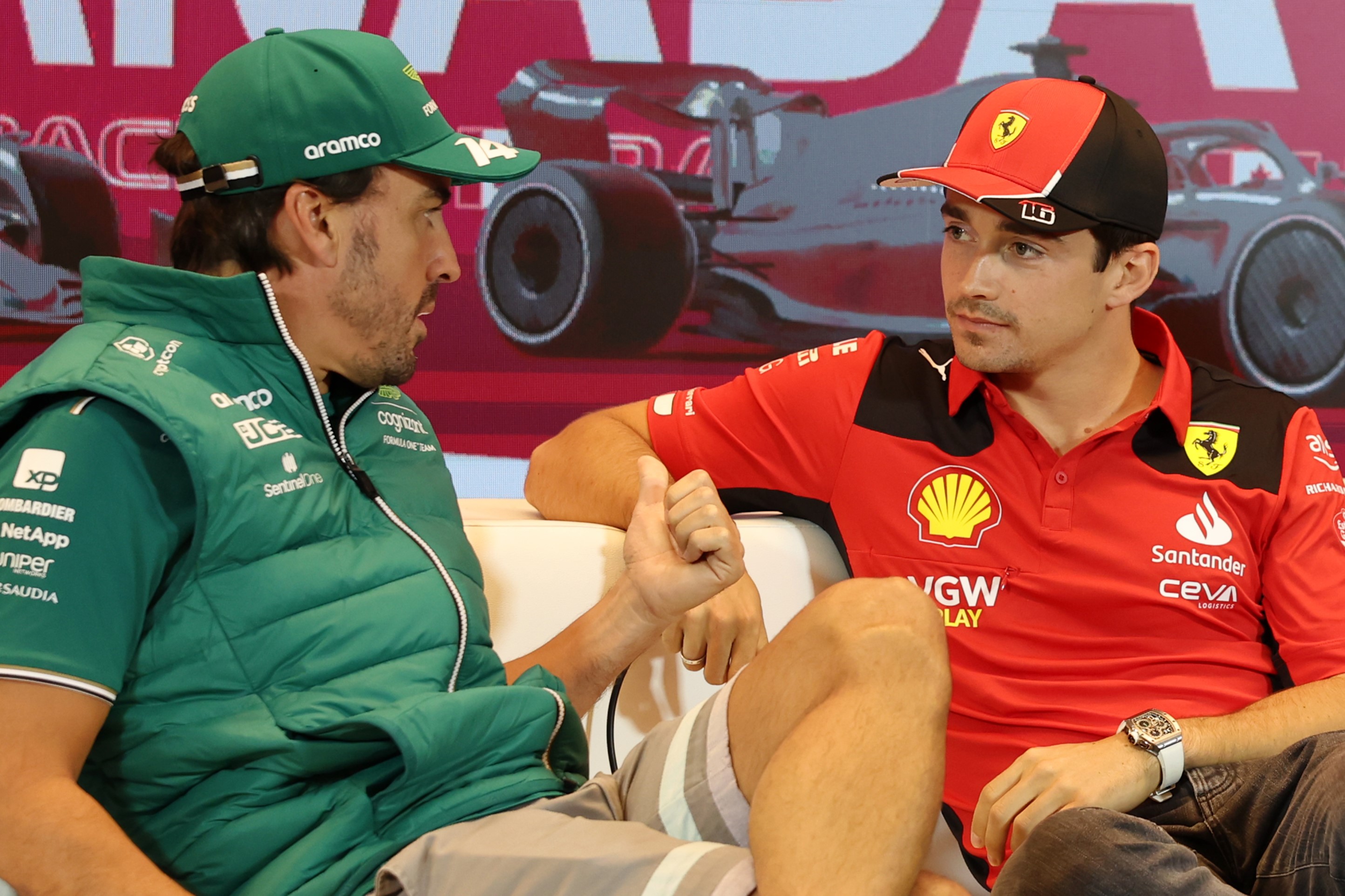 Catching up with Ferrari's Charles Leclerc ahead of 2024 season