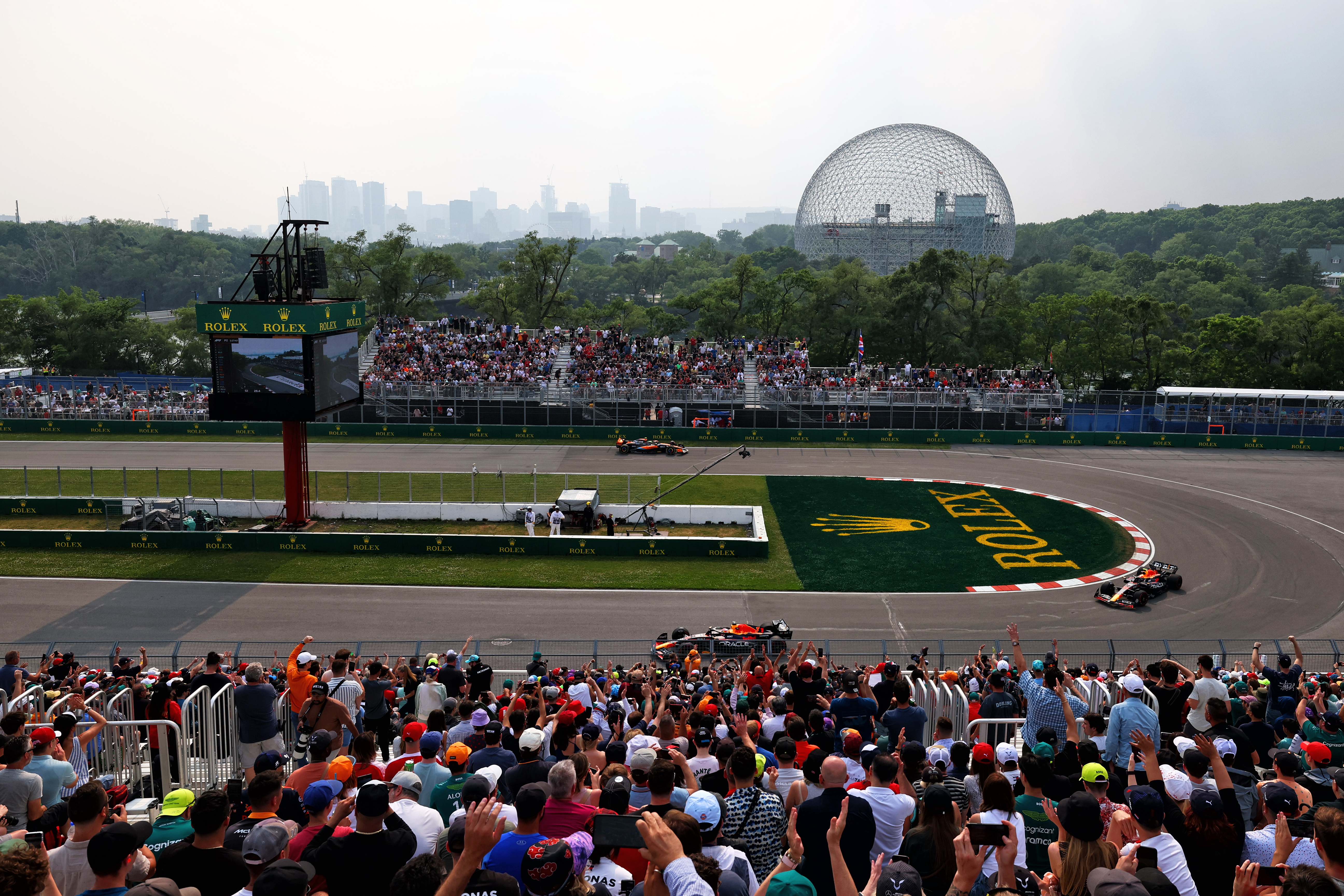 Motor Racing Formula One World Championship Canadian Grand Prix Practice Day Montreal, Canada