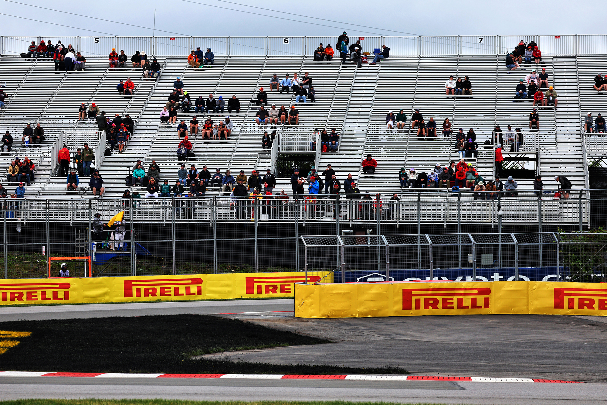 Canadian GP barrier F1