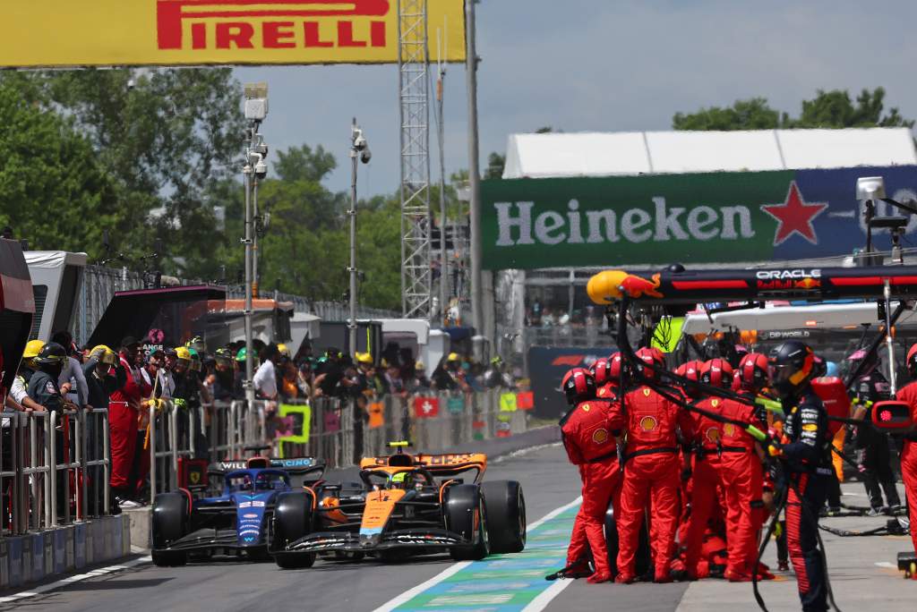 Motor Racing Formula One World Championship Canadian Grand Prix Race Day Montreal, Canada