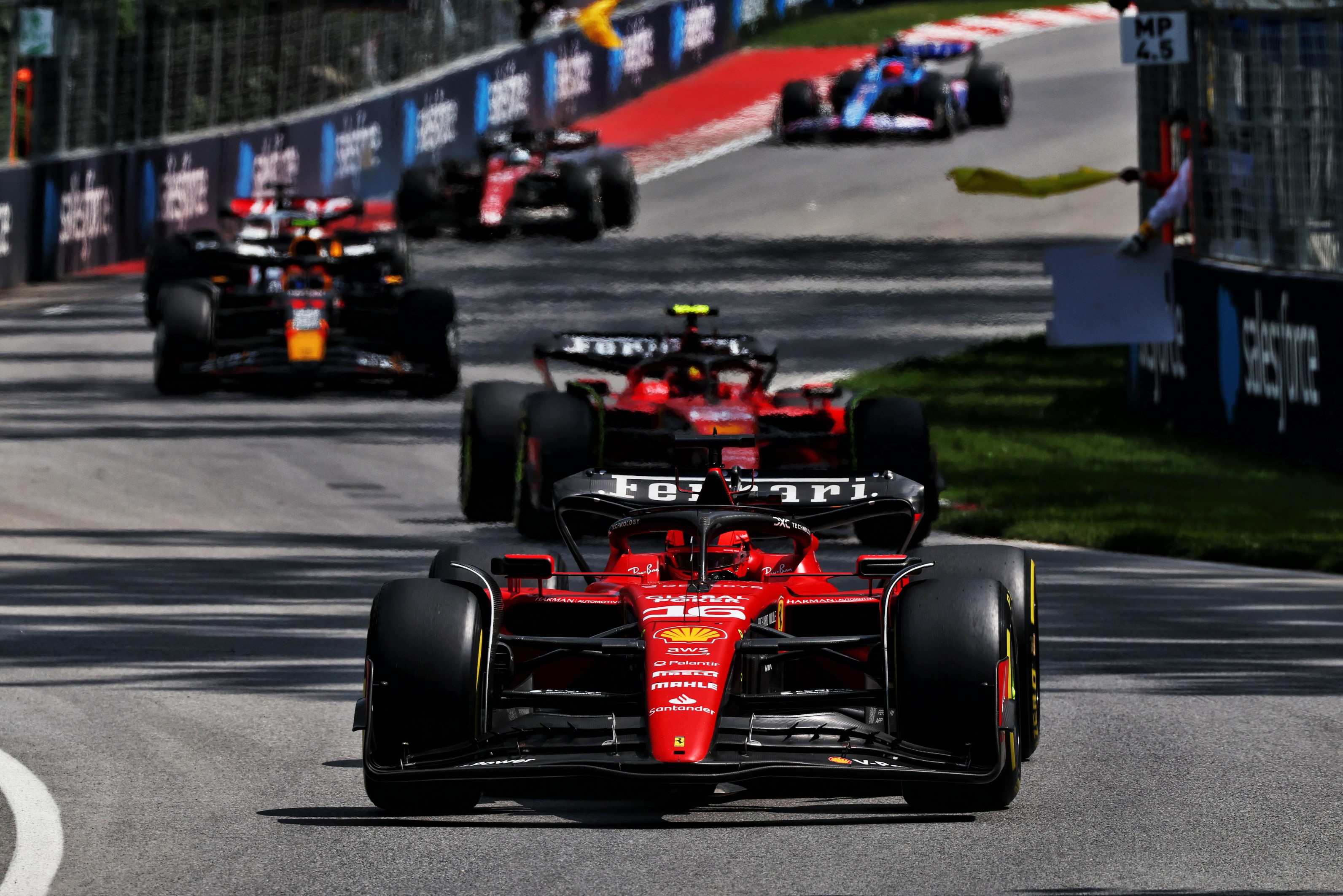 Charles Leclerc Carlos Sainz Ferrari F1