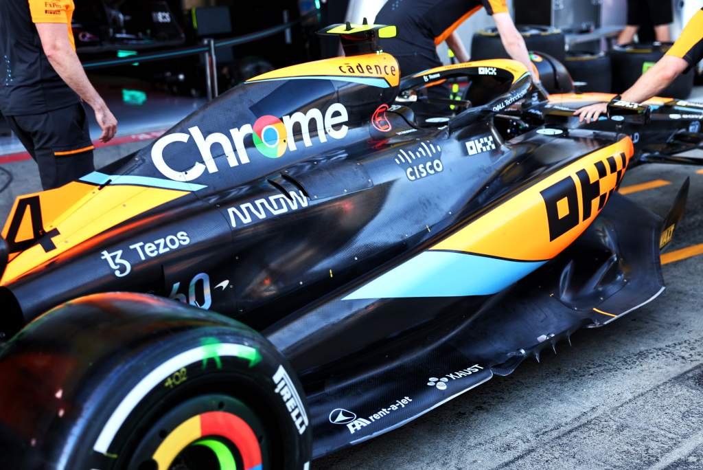 Norris: Revised McLaren F1 car quicker but has same issues