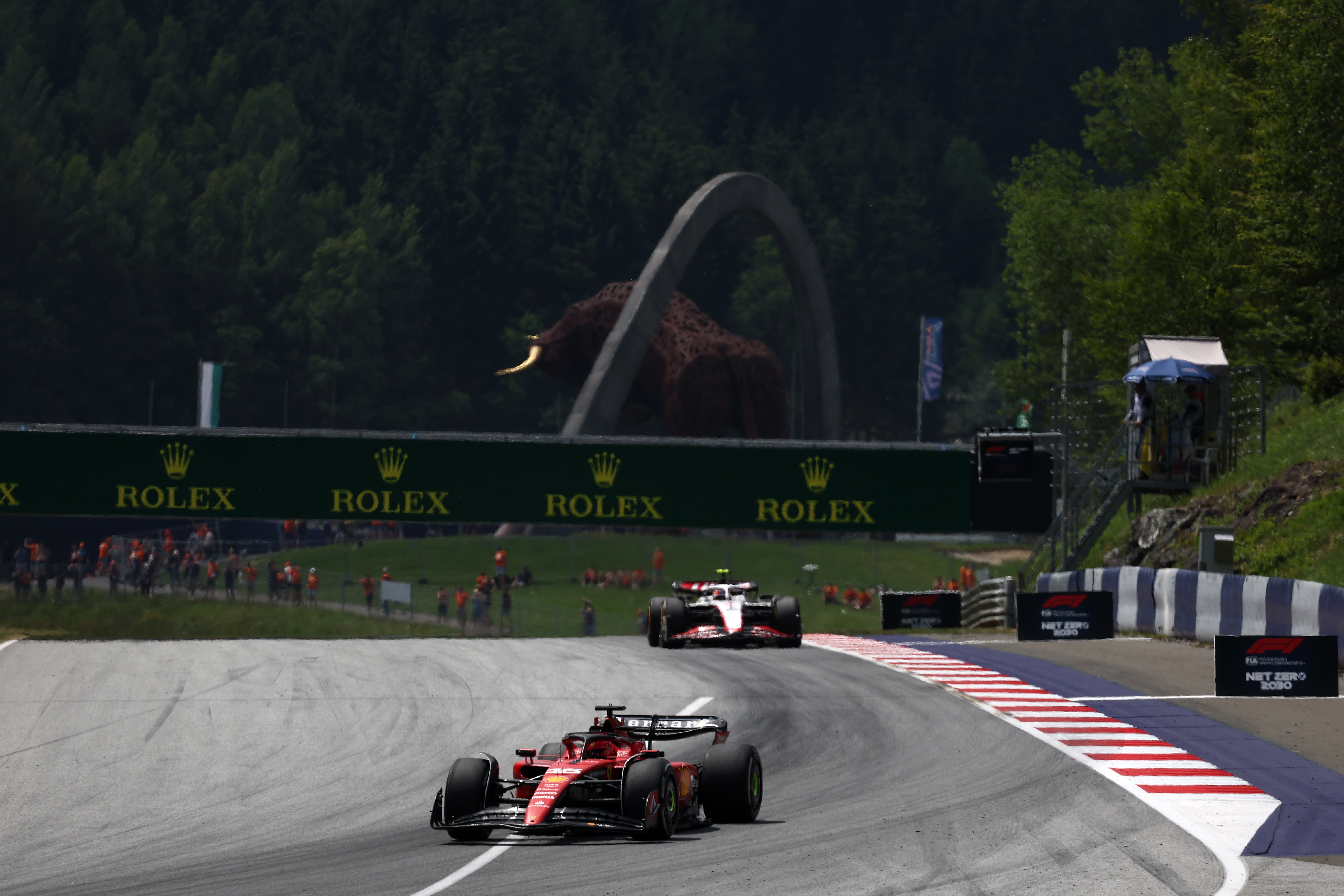 Motor Racing Formula One World Championship Austrian Grand Prix Qualifying Day Spielberg, Austria