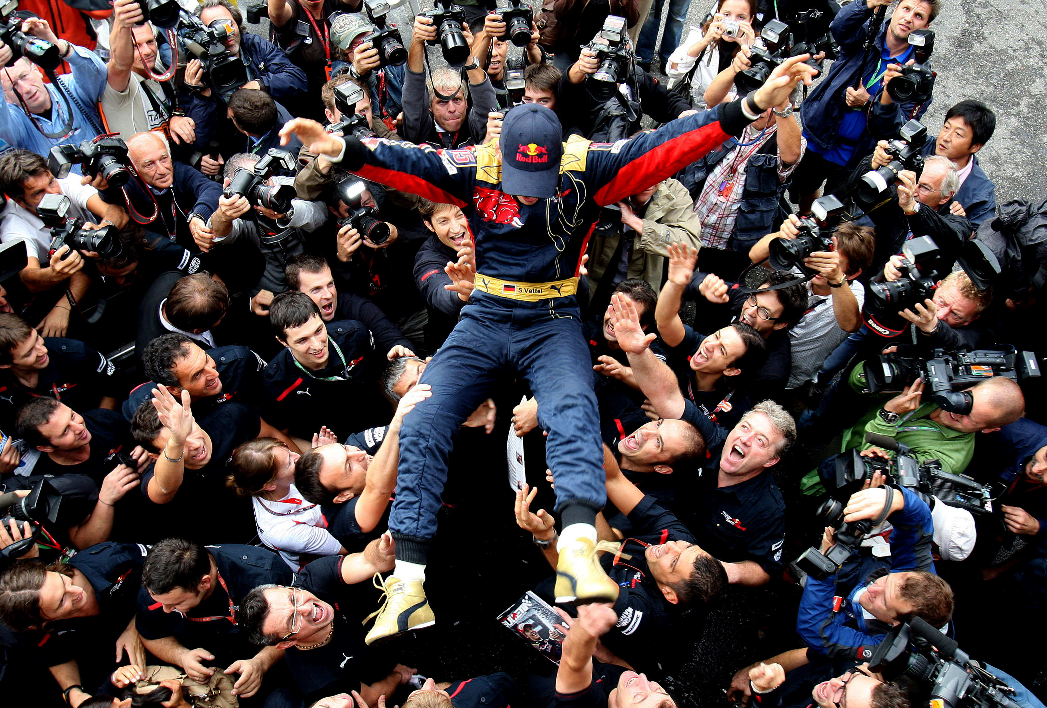 Formula 1 Grand Prix, Italy, Sunday Podium