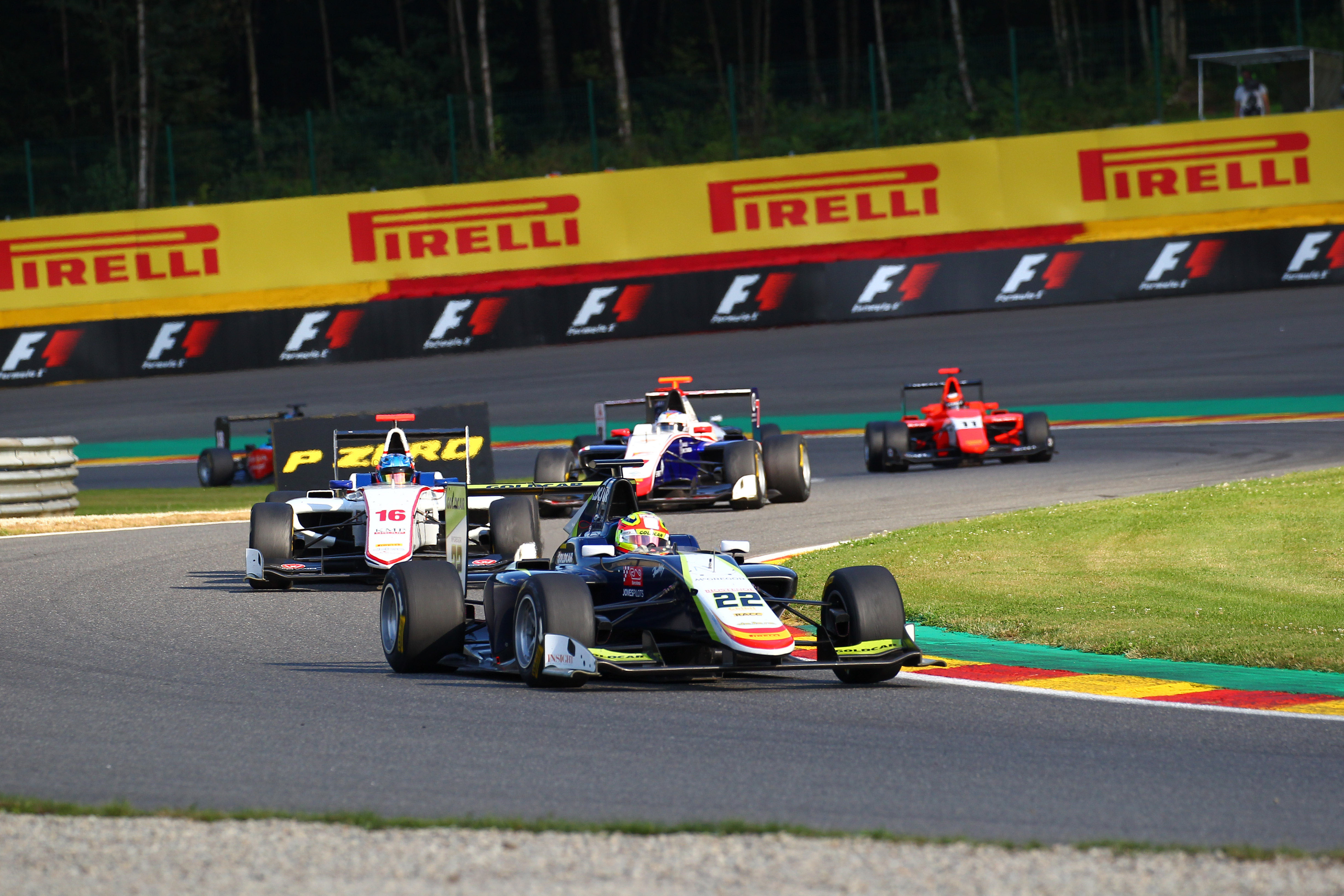 Motor Racing Gp3 Series Saturday Spa Francorchamps, Belgium