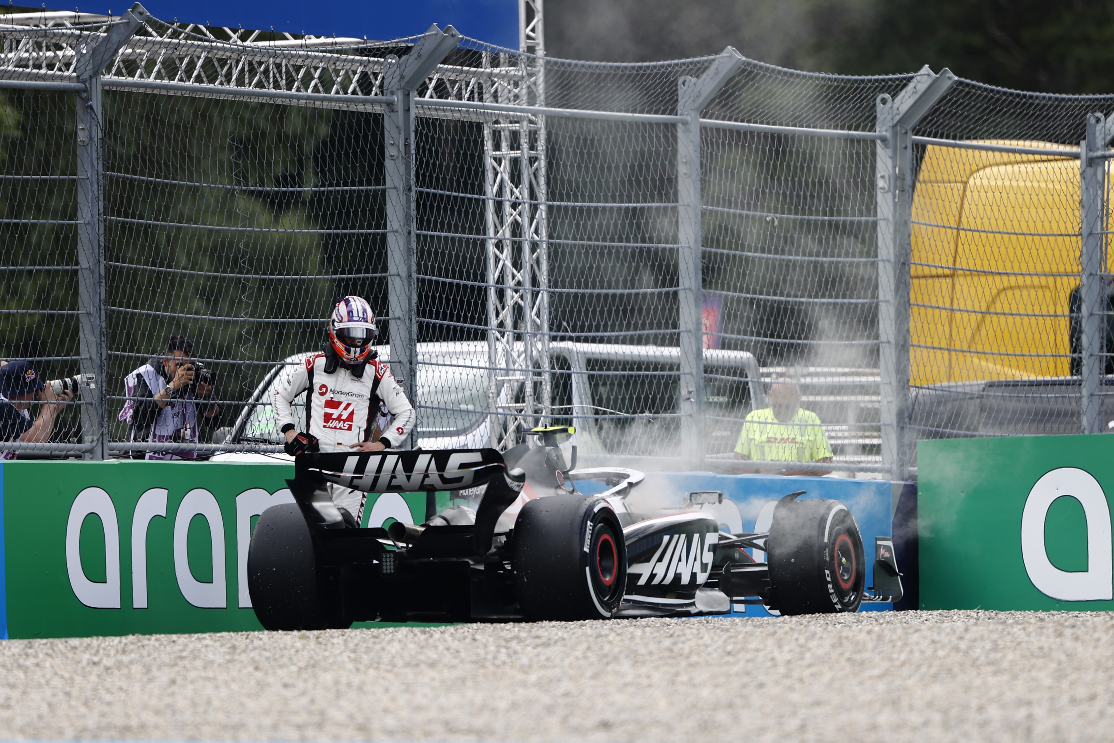 Nico Hulkenberg Haas Austrian GP F1