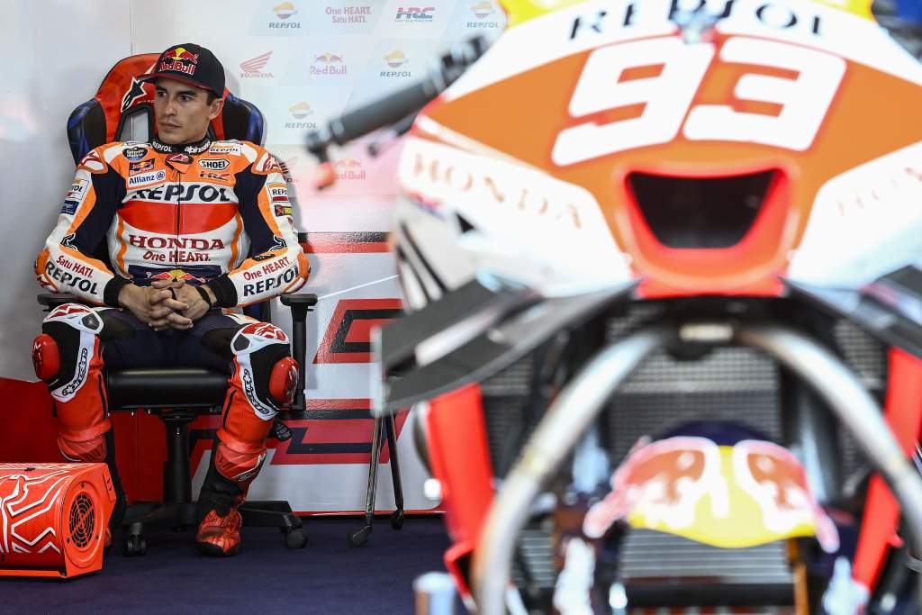 Marc Marquez gaining nothing by complaining about Honda's MotoGP bike