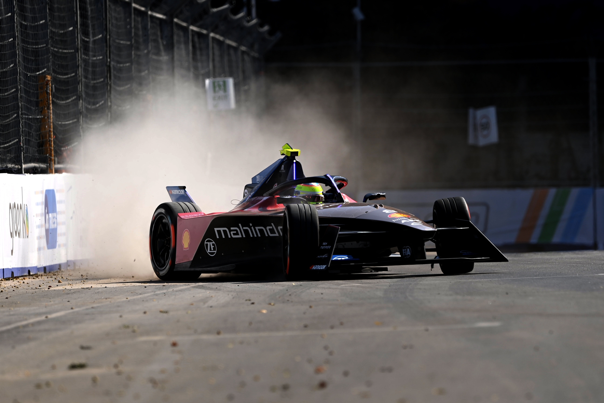 Oliver Rowland, Mahindra Racing, Mahindra M9electro Oversteer