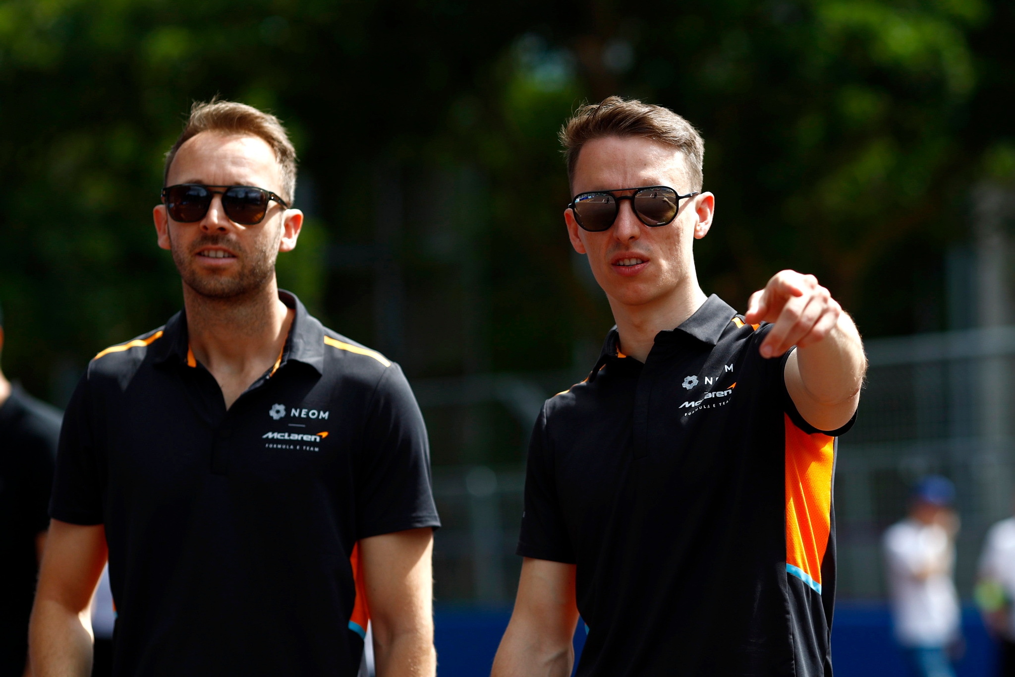 Rene Rast Jake Hughes McLaren Formula E