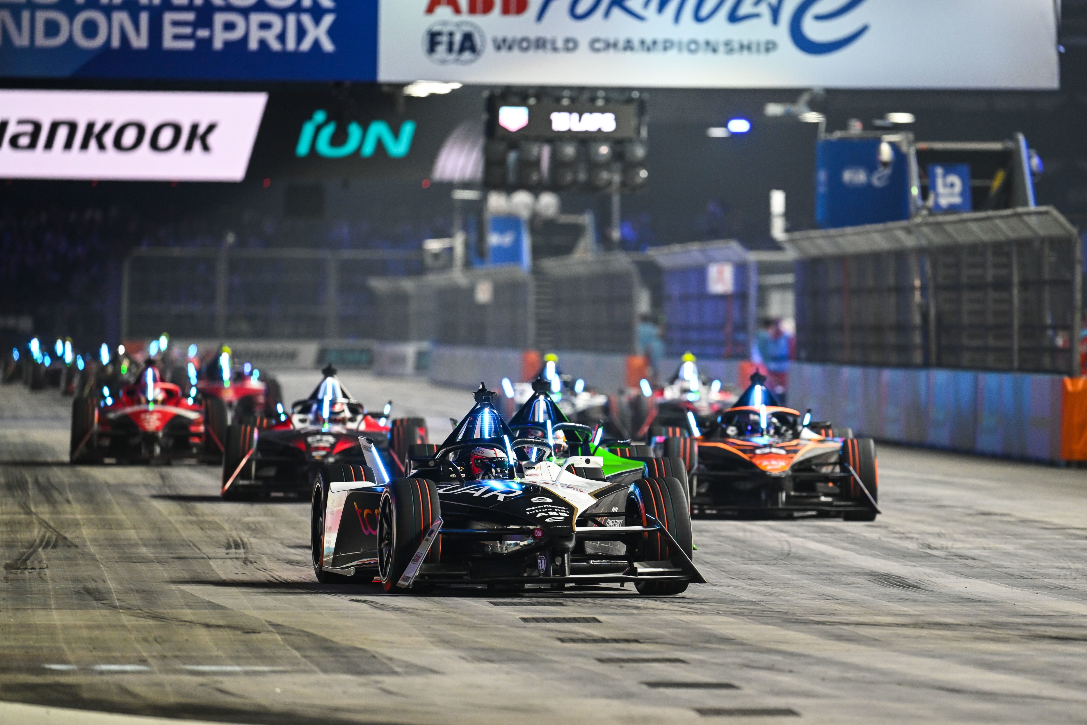 Mitch Evans Jaguar Formula E London