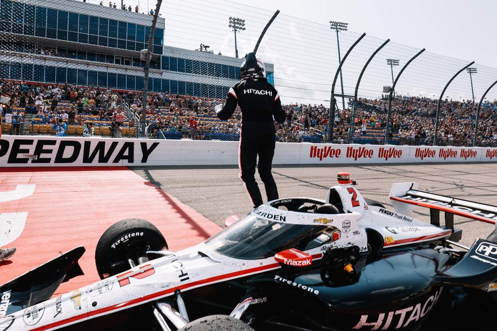 ‘I’m going to fence you’ – Why Newgarden was so angry after win