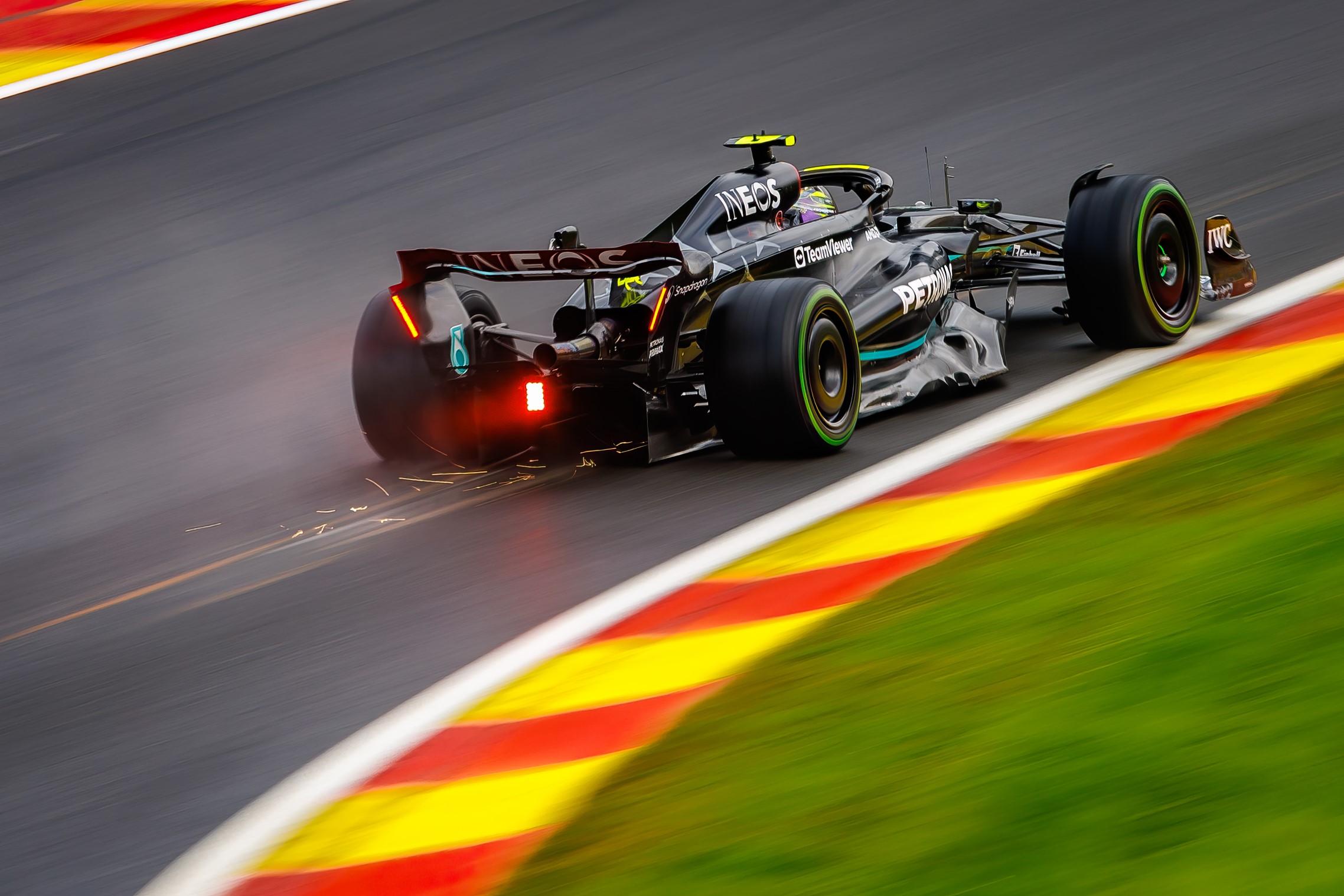 Lewis Hamilton Mercedes F1 Belgian GP