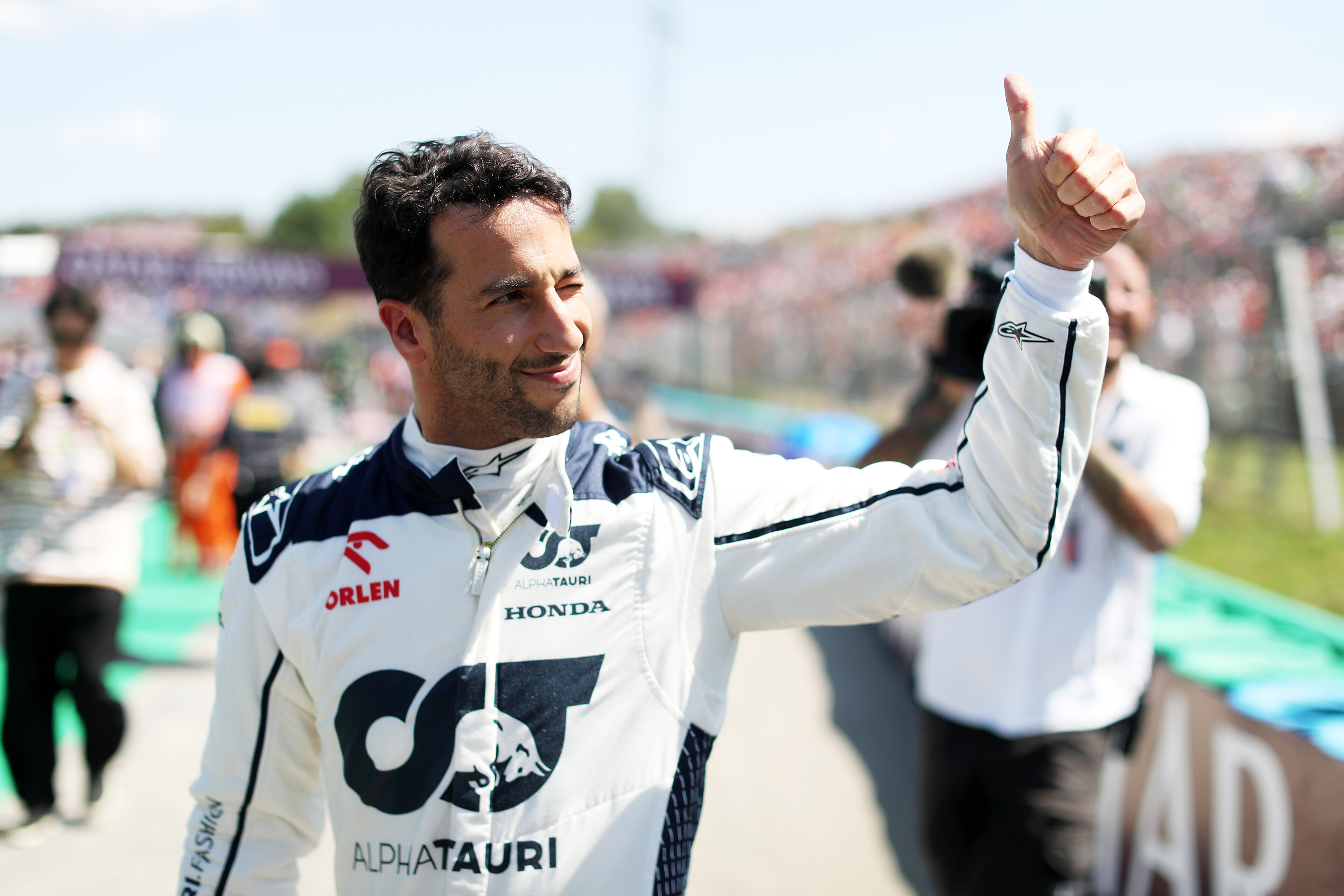 Daniel Ricciardo AlphaTauri F1 Hungarian GP
