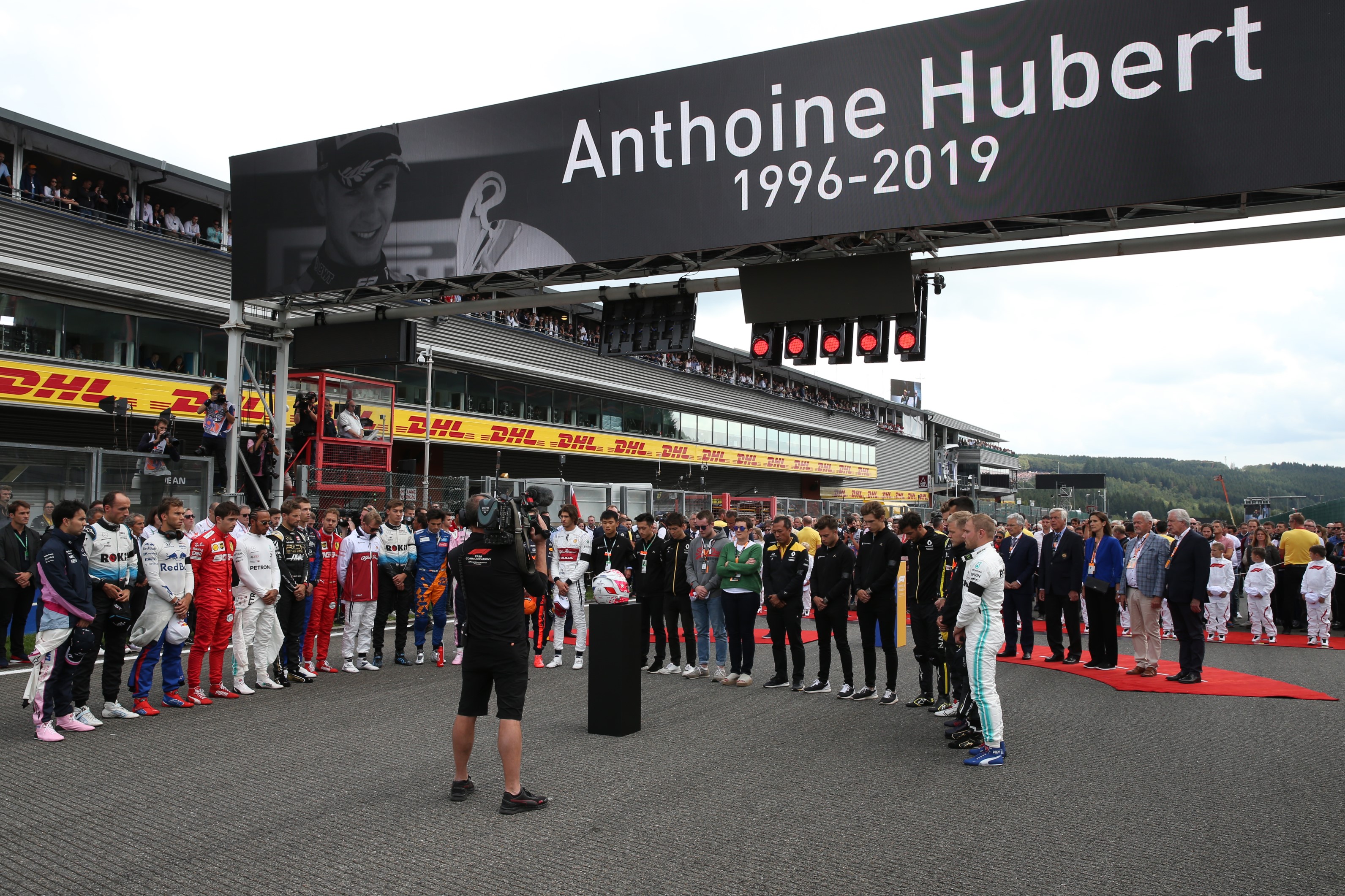 Anthoine Hubert minute of silence