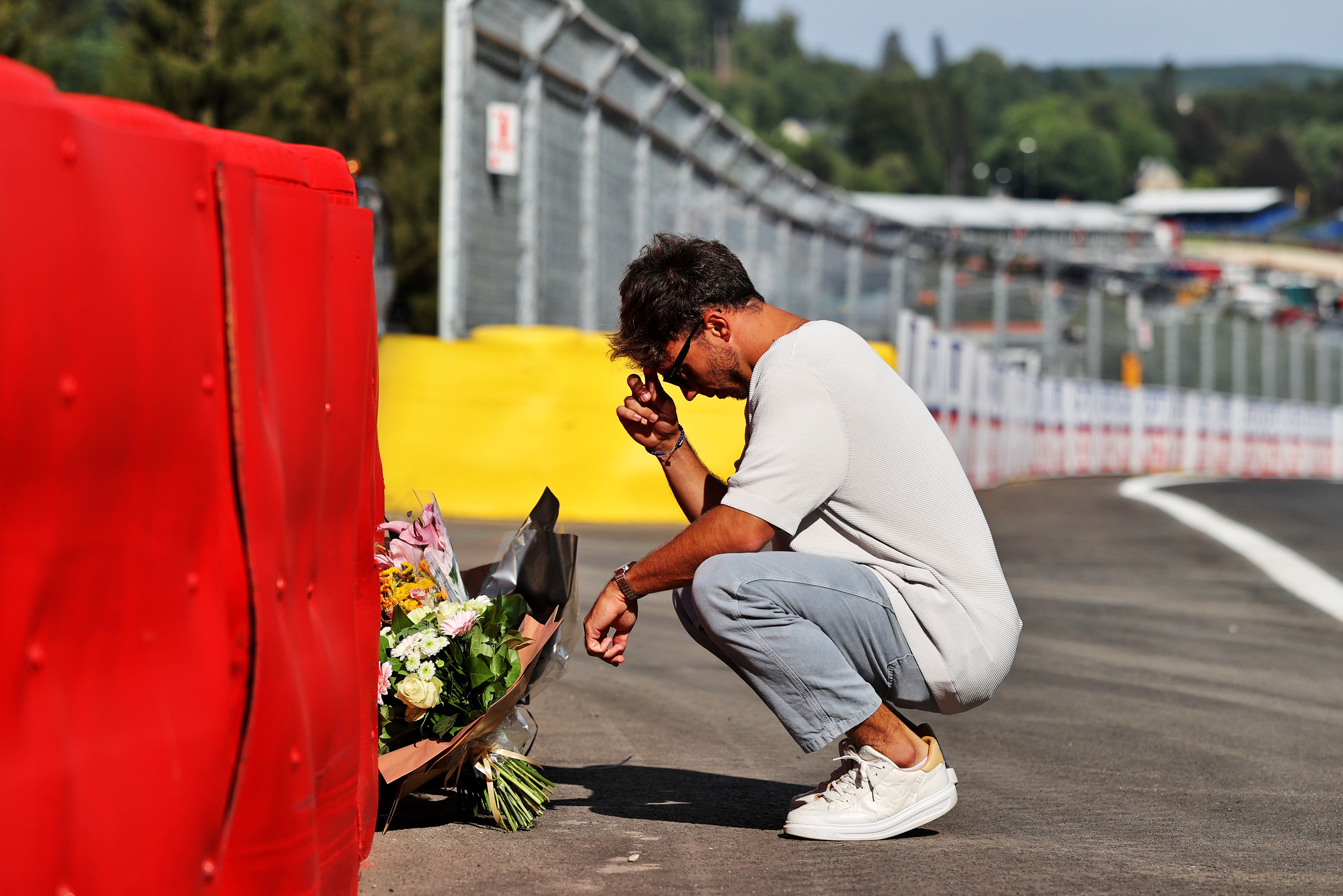 Motor Racing Formula One World Championship Belgian Grand Prix Preparation Day Spa Francorchamps, Belgium