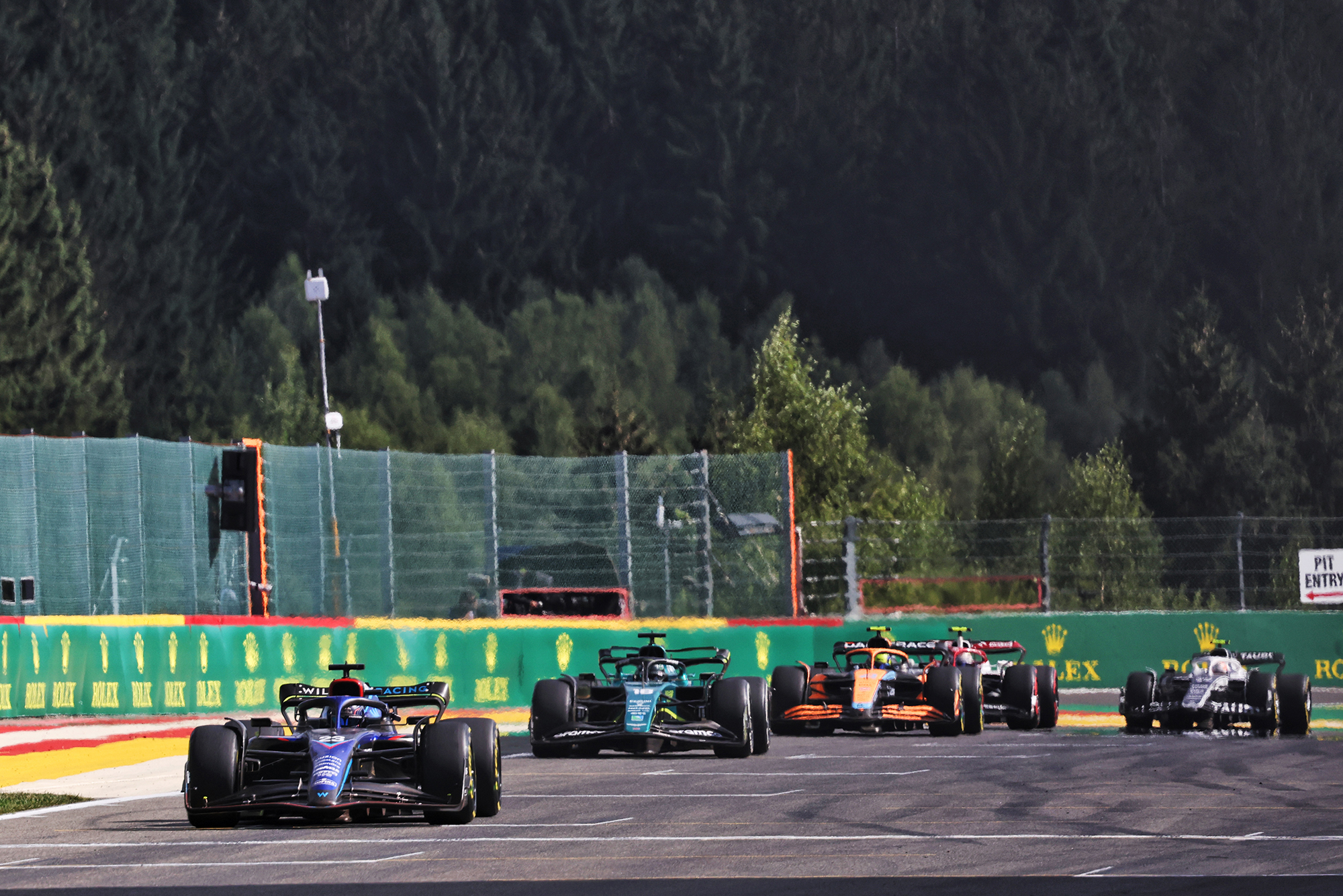 Motor Racing Formula One World Championship Belgian Grand Prix Race Day Spa Francorchamps, Belgium