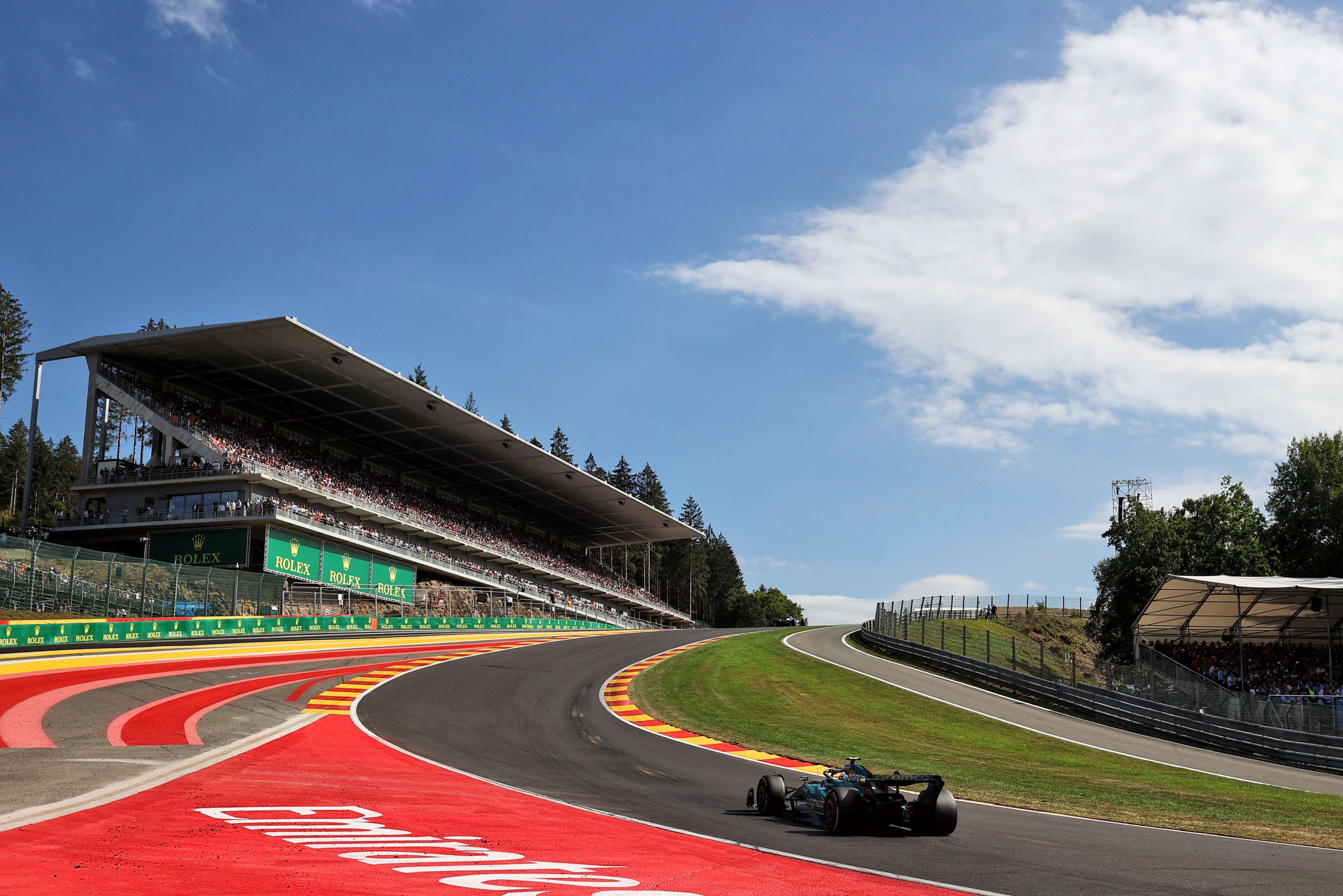 Sebastian Vettel Aston Martin F1 Belgian GP