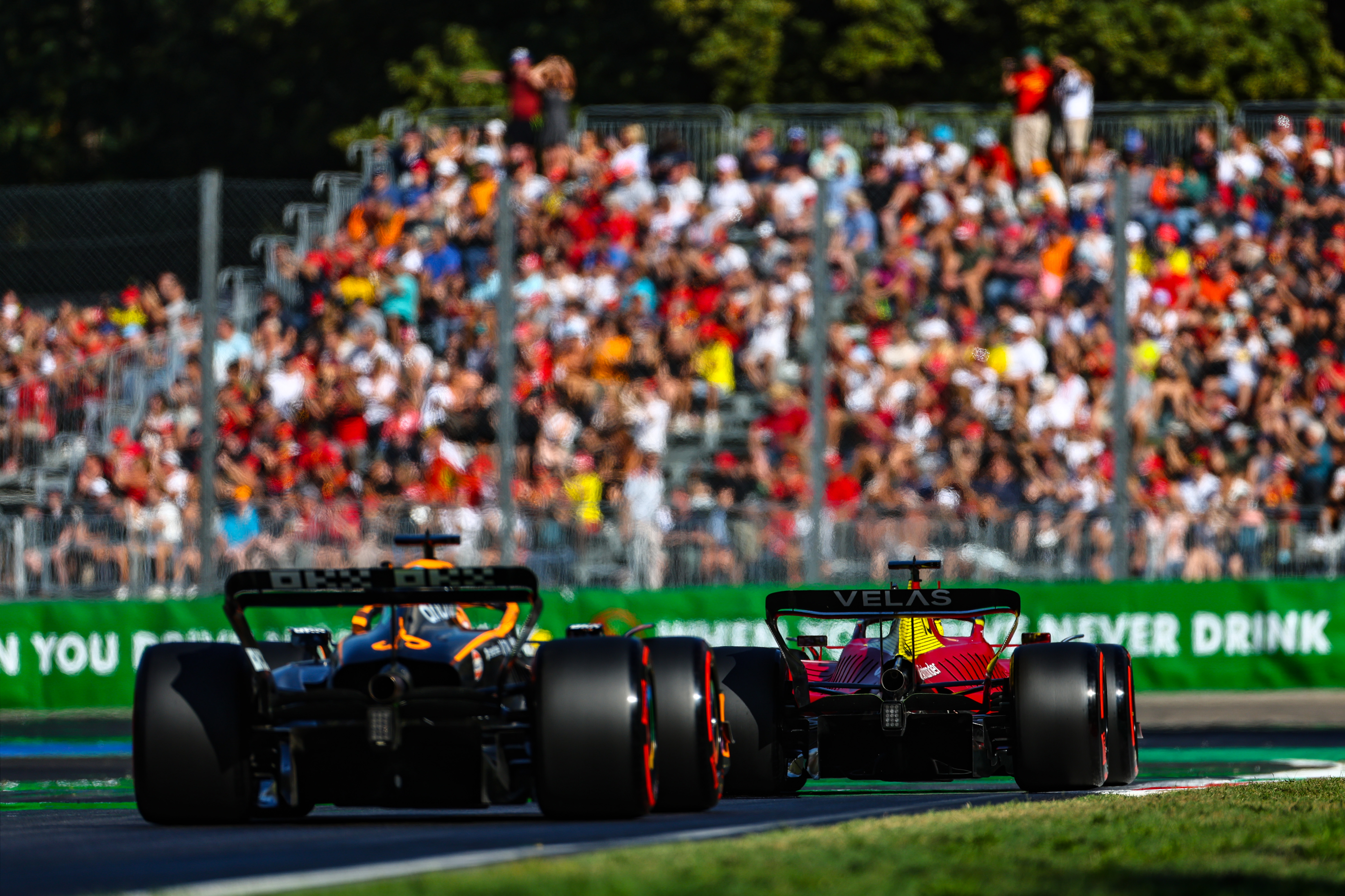 Motor Racing Formula One World Championship Italian Grand Prix Qualifying Day Monza, Italy