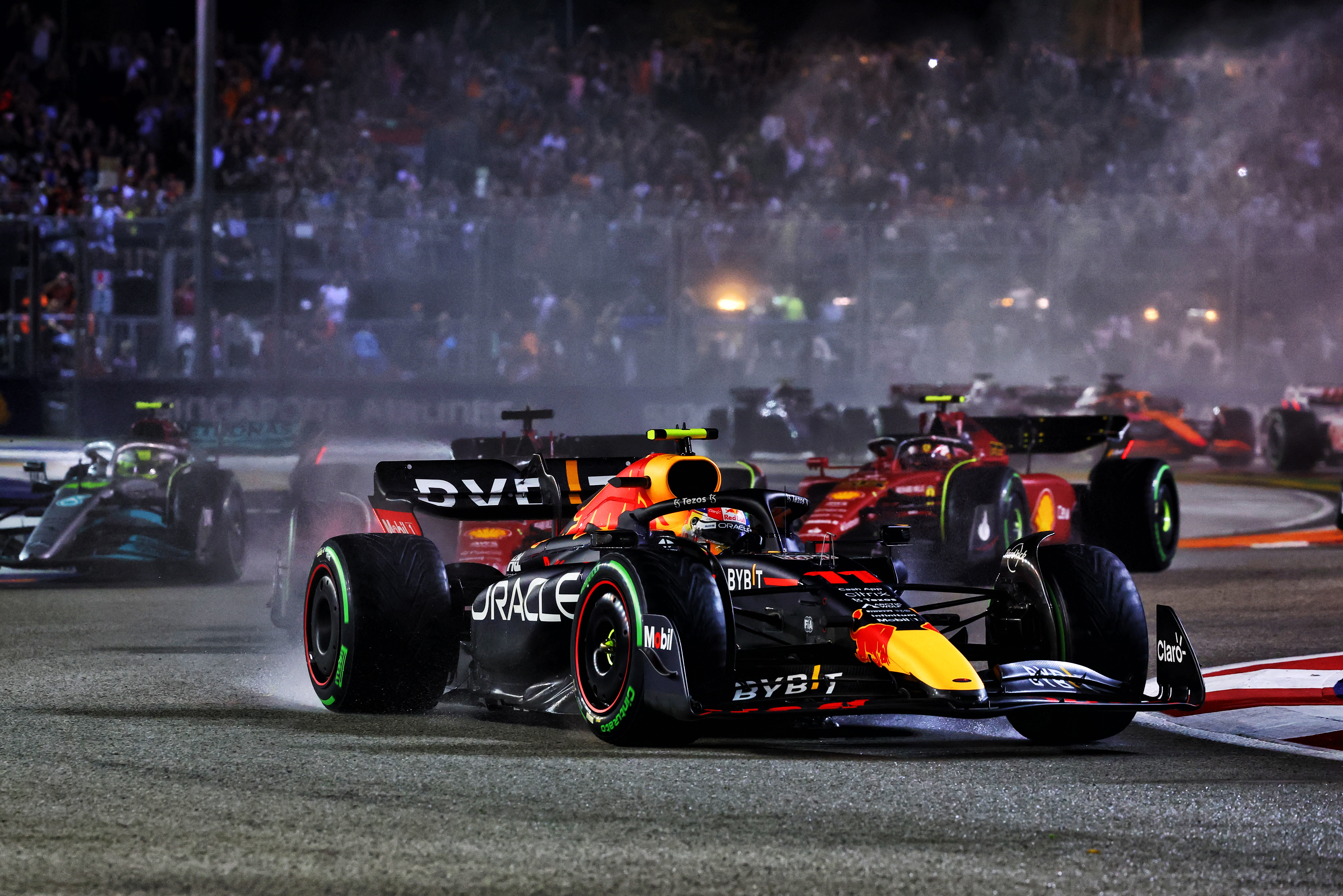 Motor Racing Formula One World Championship Singapore Grand Prix Race Day Singapore, Singapore