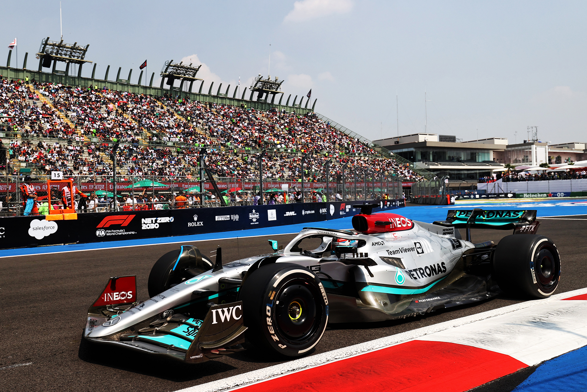 Motor Racing Formula One World Championship Mexican Grand Prix Practice Day Mexico City, Mexico