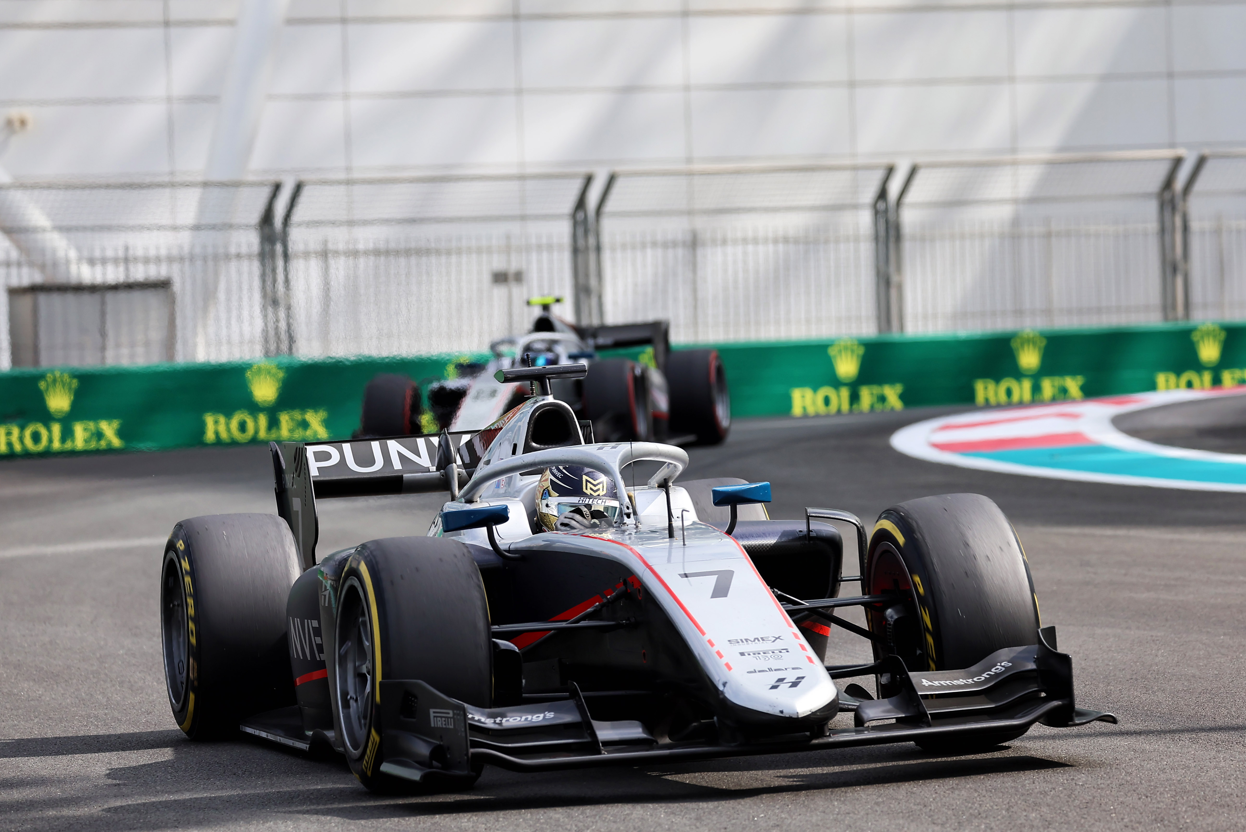 Motor Racing Fia Formula 2 Championship Sunday Yas Marina Circuit, Abu Dhabi