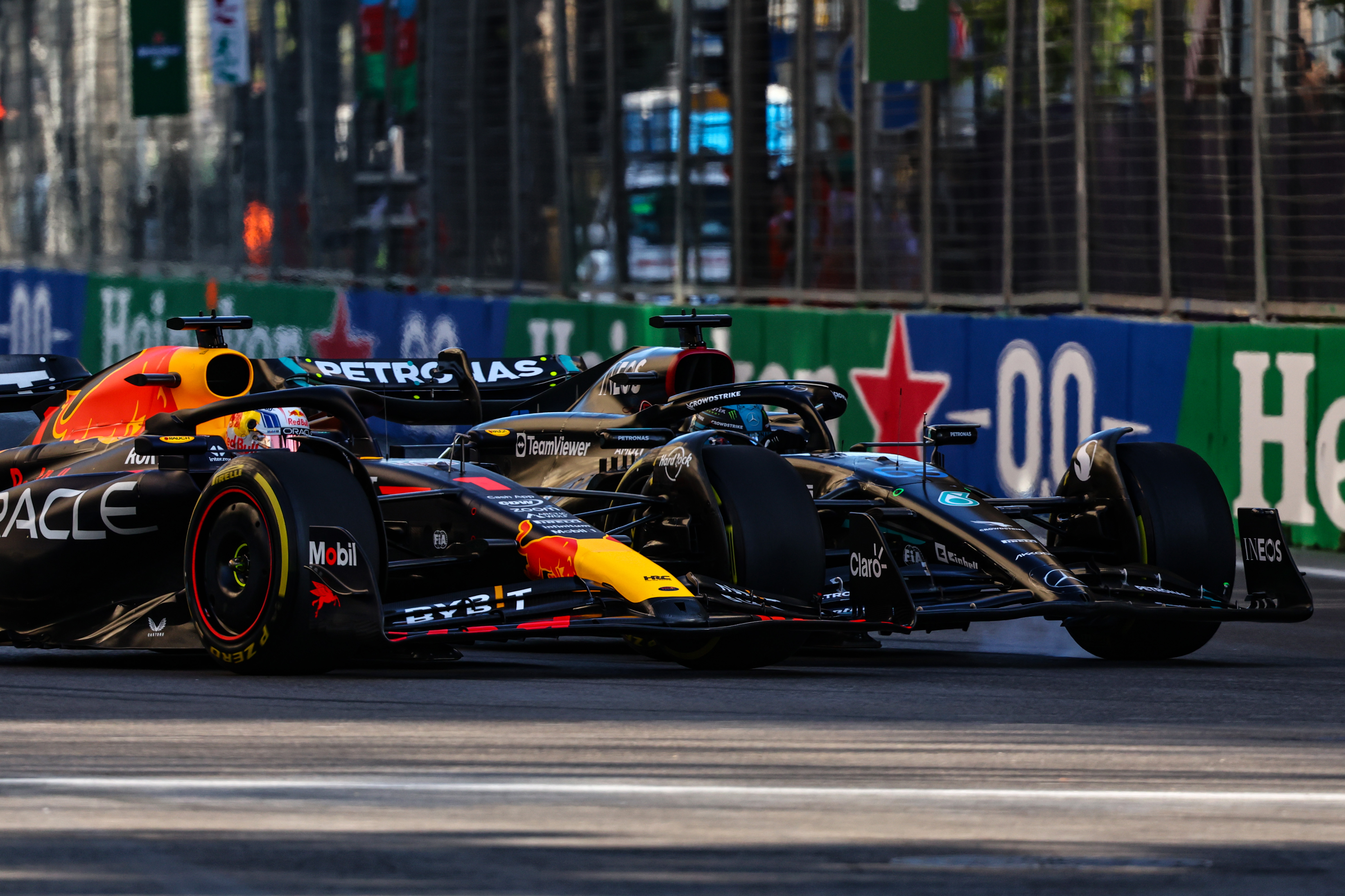 Motor Racing Formula One World Championship Azerbaijan Grand Prix Sprint Day Baku, Azerbaijan