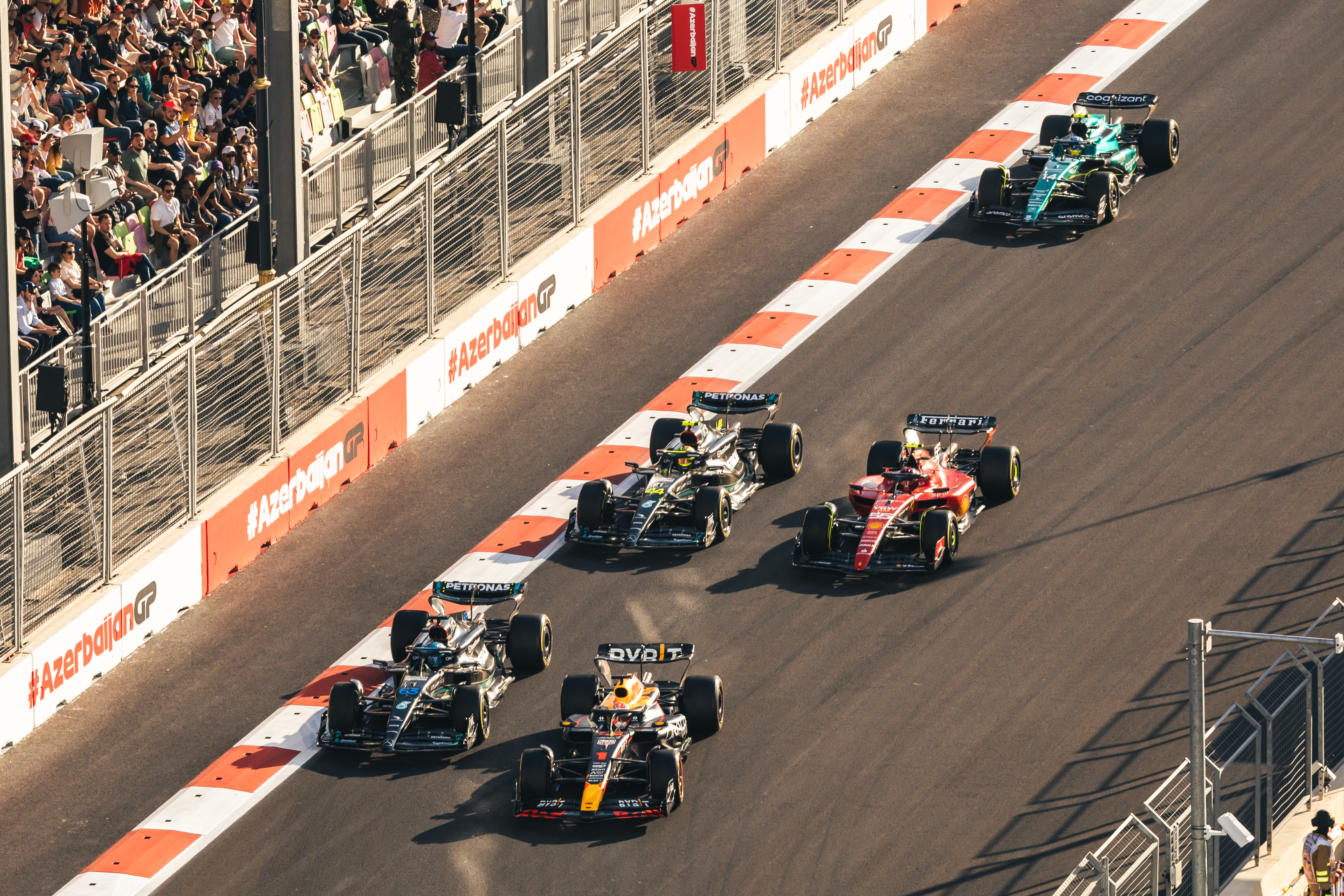 Motor Racing Formula One World Championship Azerbaijan Grand Prix Sprint Day Baku, Azerbaijan