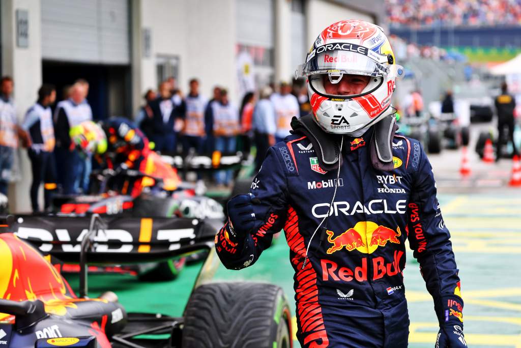 Verstappen wins wild Austria sprint after Perez start tussle - The Race